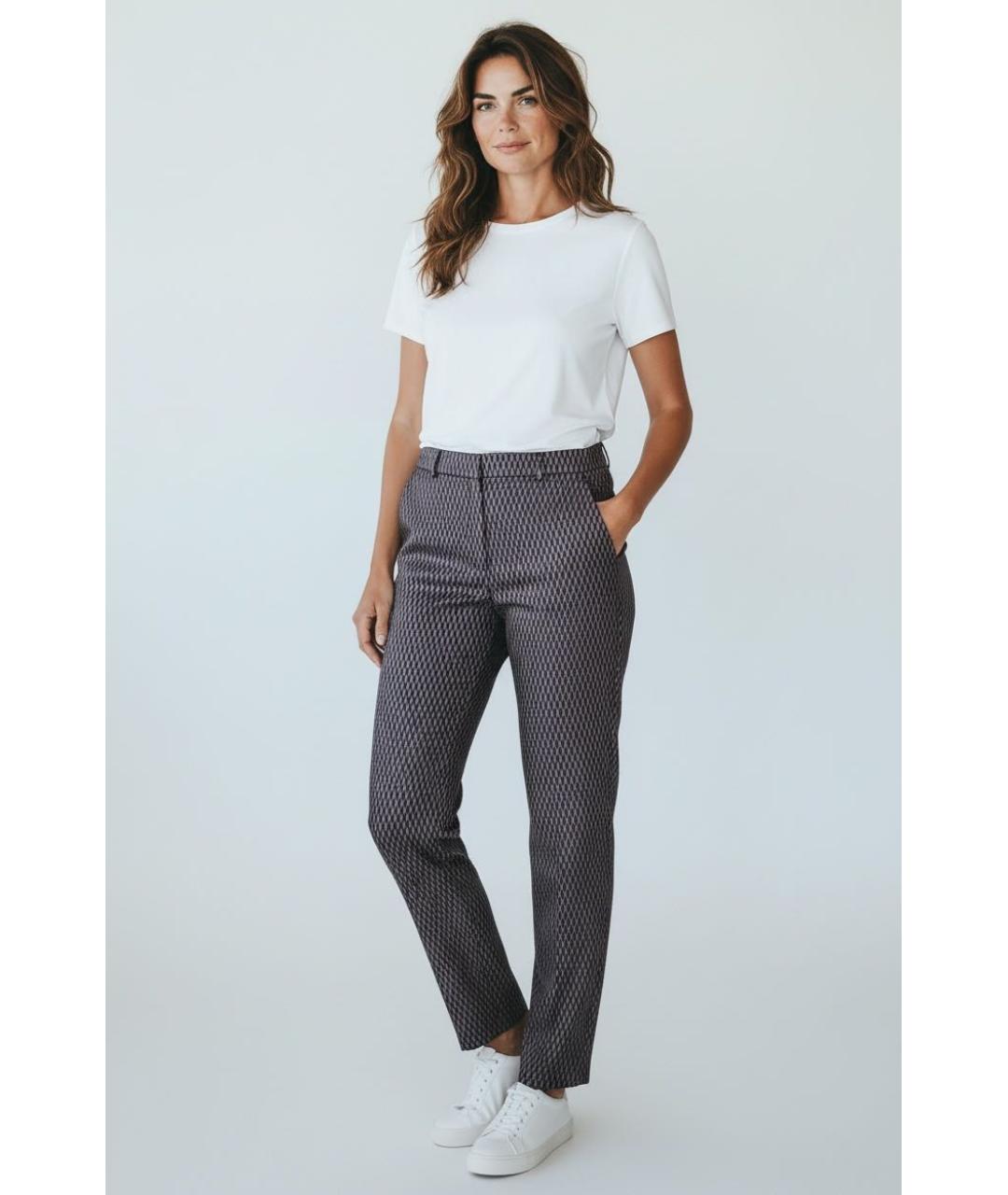 HUGO BOSS Хлопковые прямые брюки, фото 8