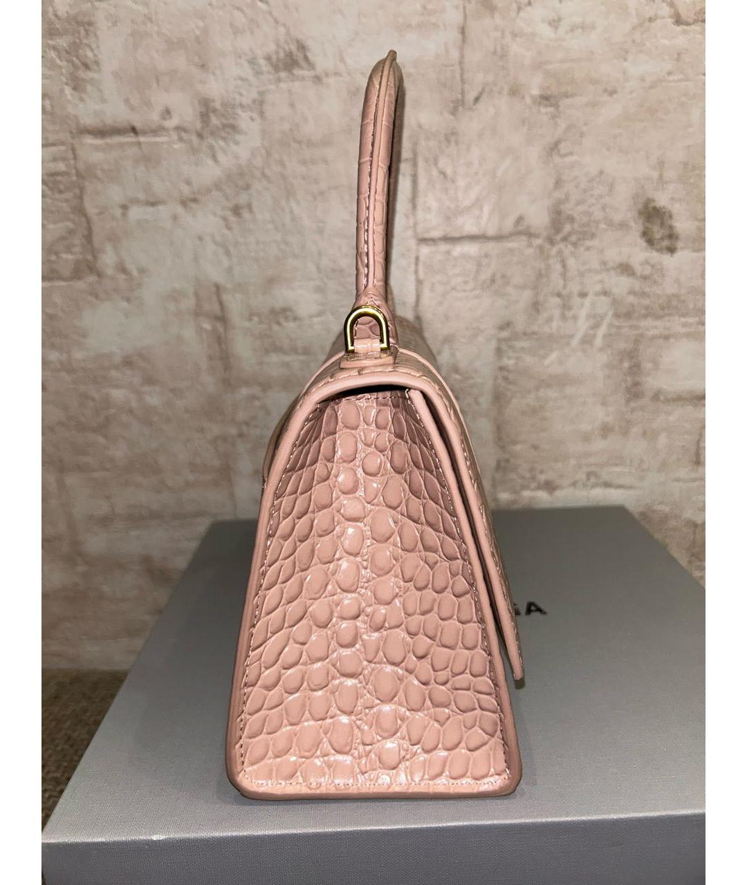 BALENCIAGA Бежевая кожаная сумка тоут, фото 5