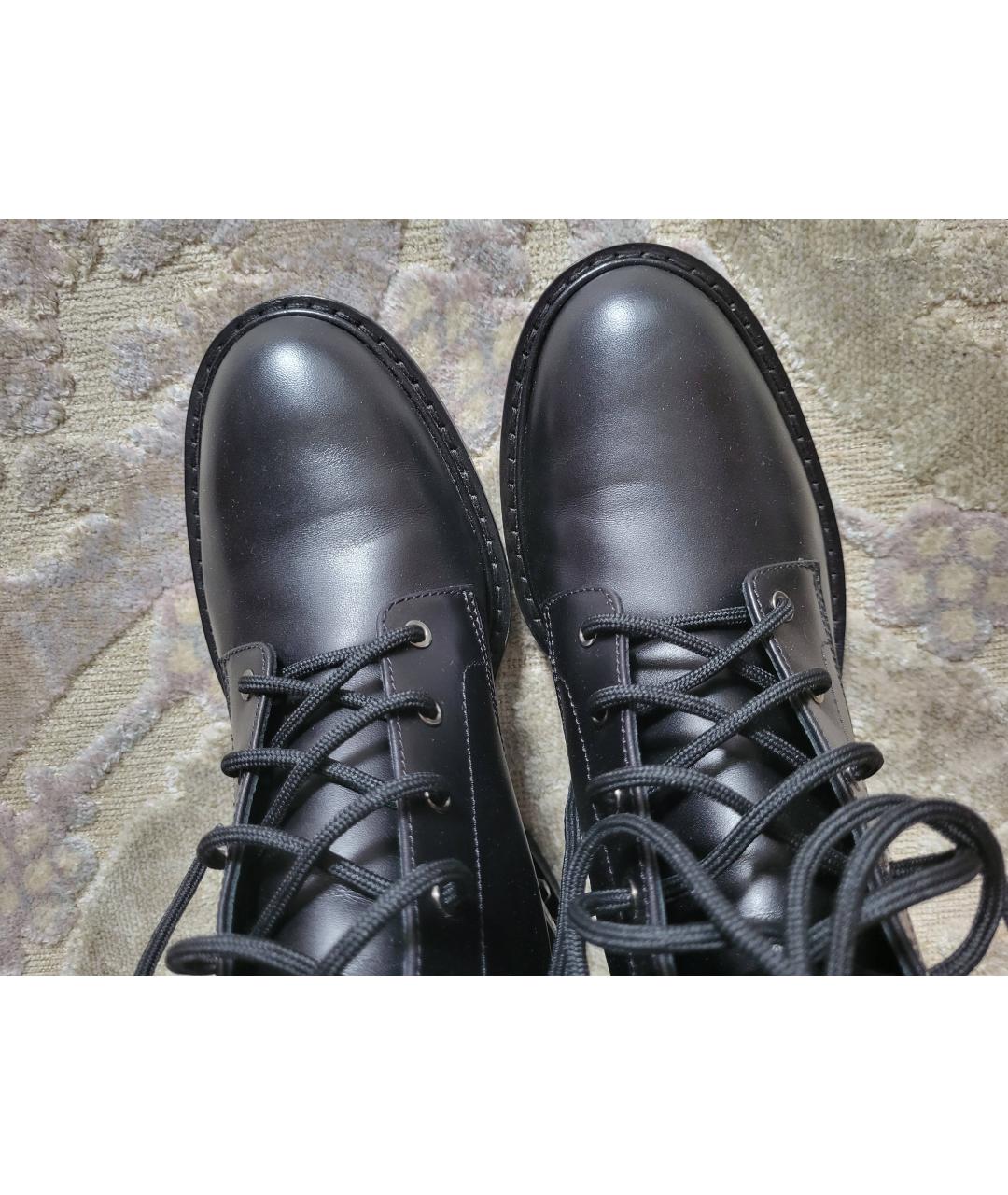 NICHOLAS KIRKWOOD Черные кожаные ботинки, фото 5