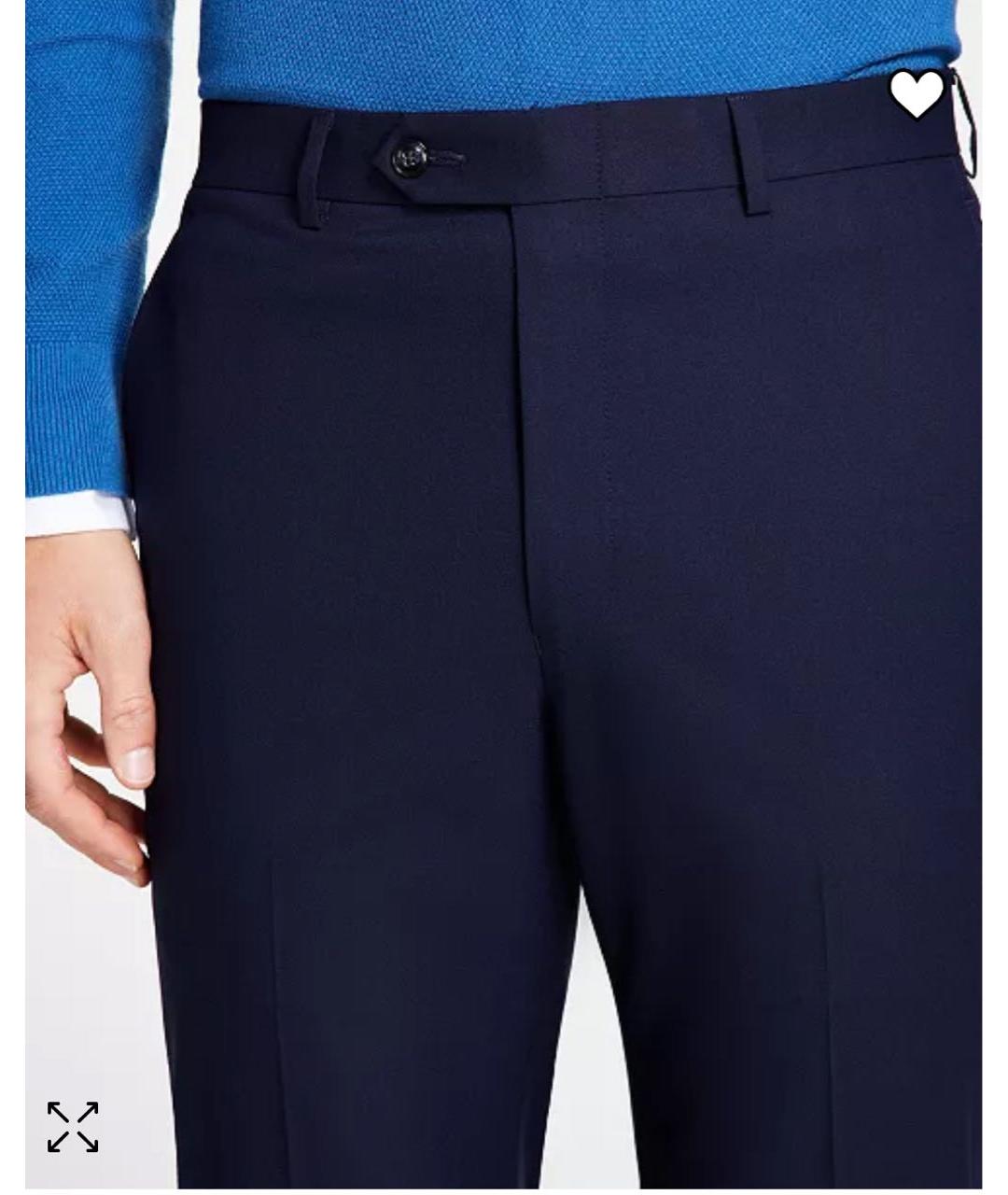 MICHAEL KORS Темно-синие классические брюки, фото 3