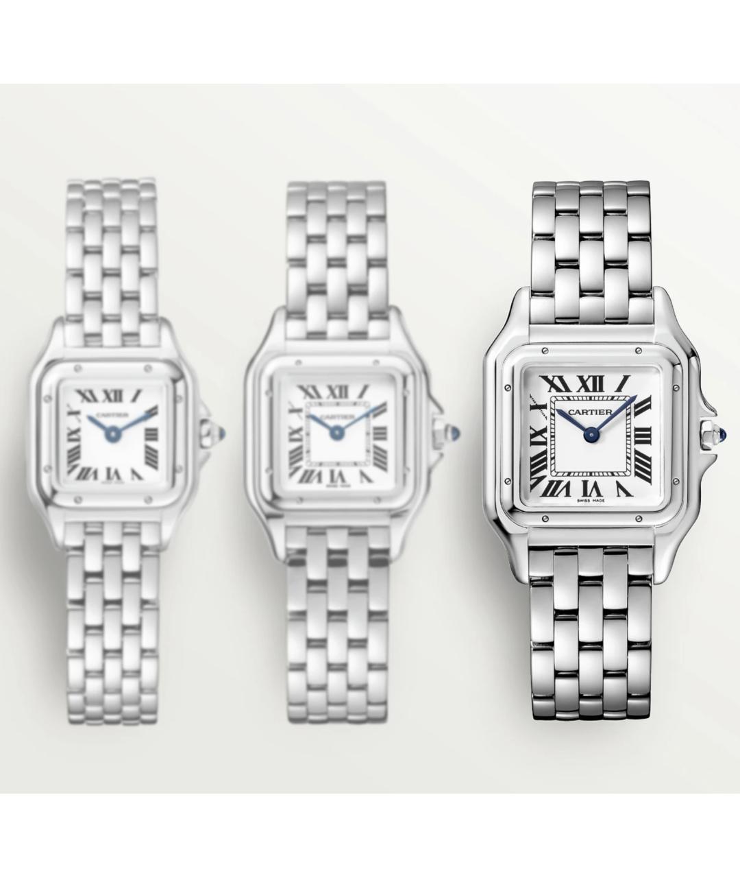 CARTIER Серебряные металлические часы, фото 2