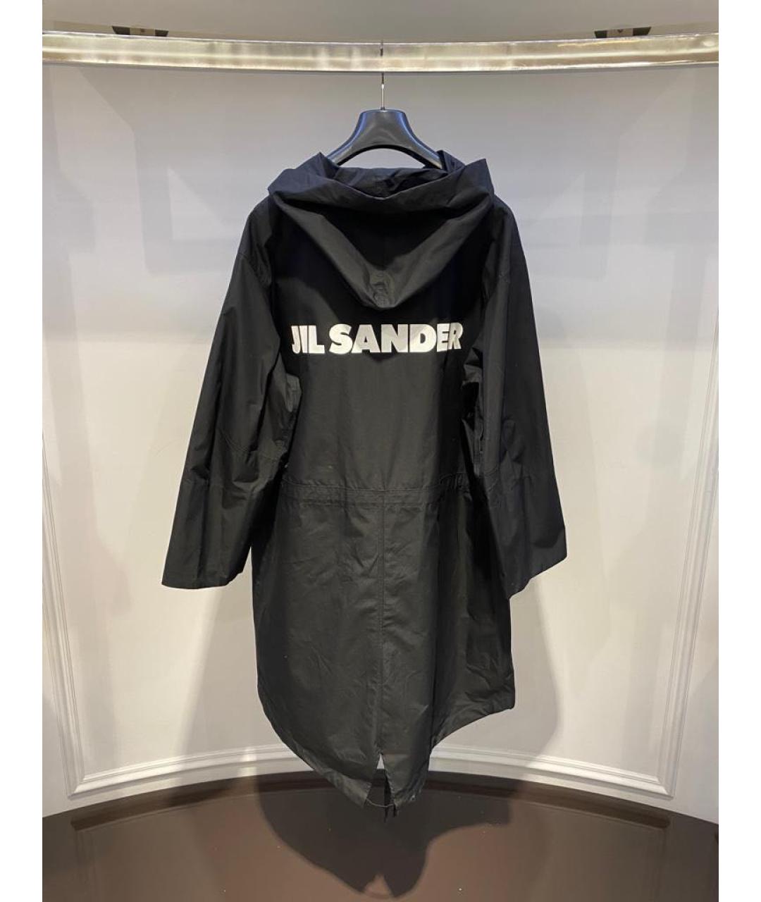 JIL SANDER Черный тренч/плащ, фото 2