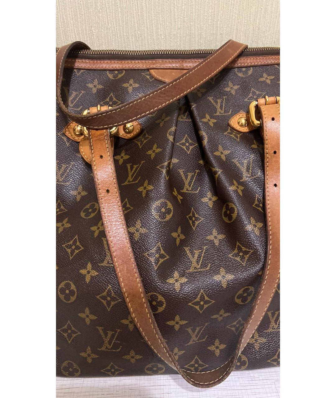 LOUIS VUITTON Коричневая сумка через плечо, фото 6