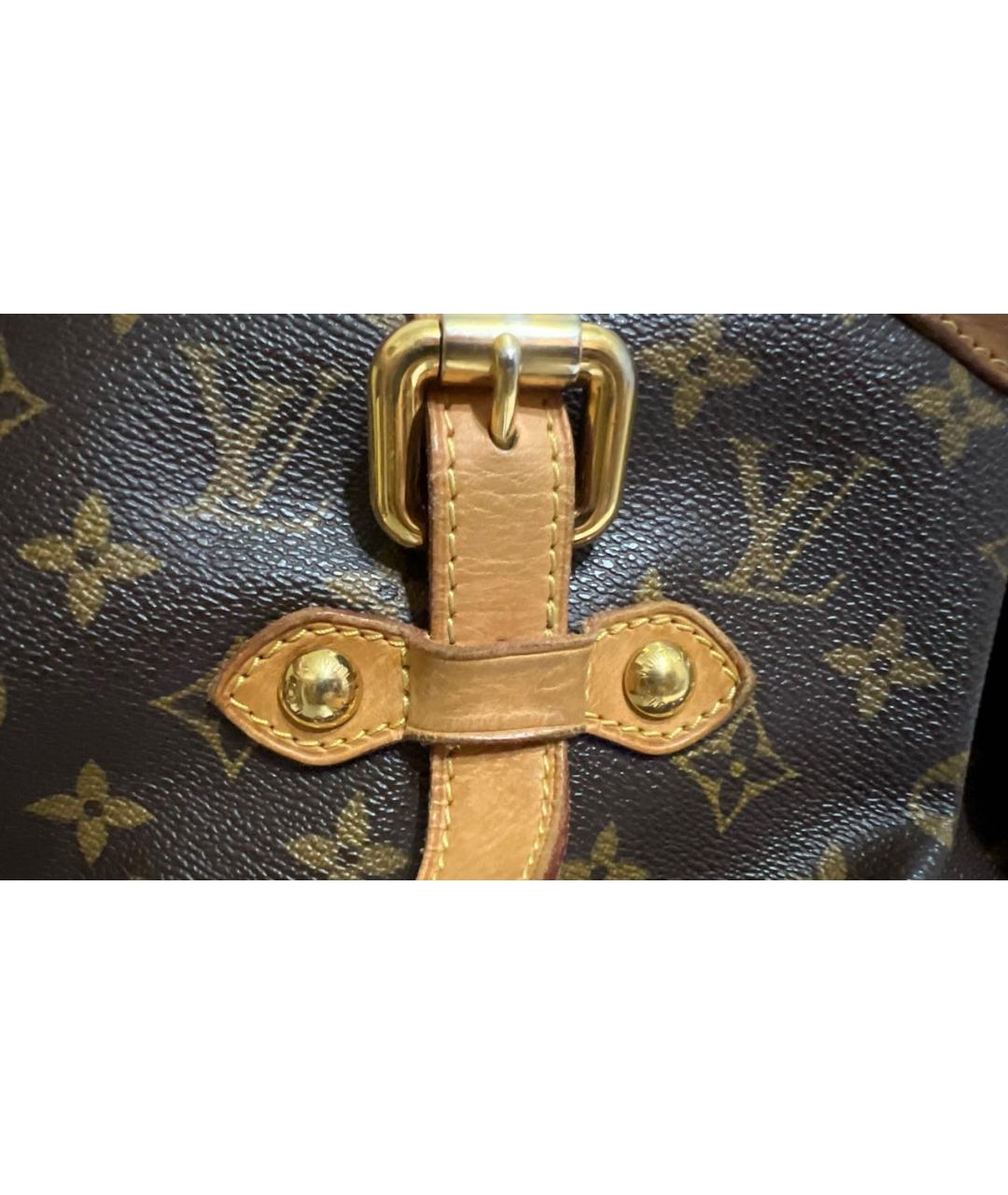 LOUIS VUITTON Коричневая сумка через плечо, фото 8