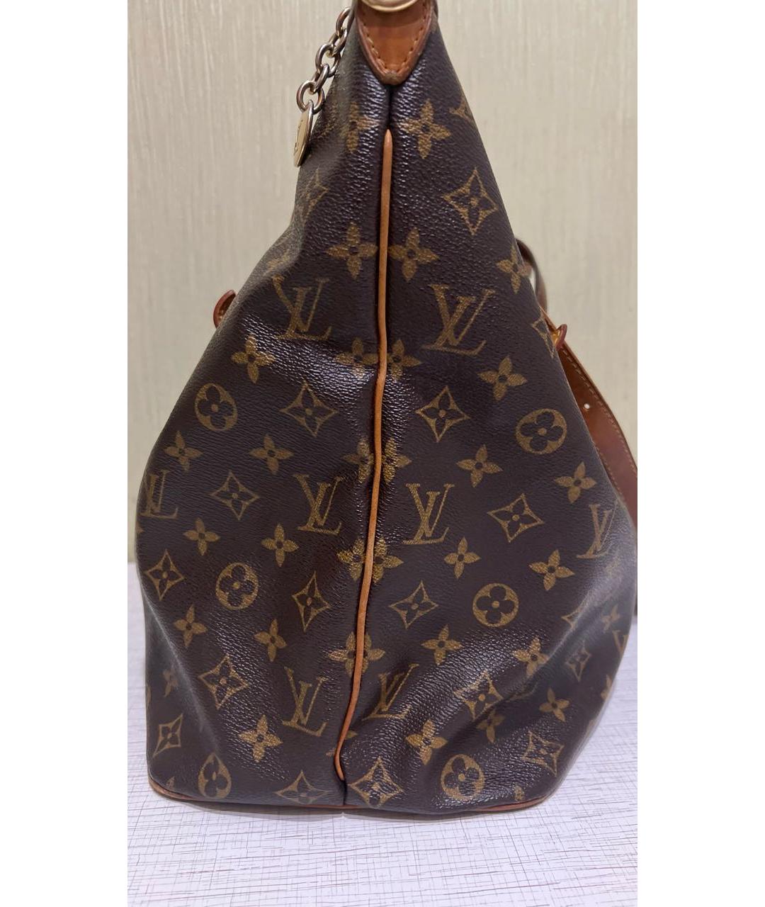 LOUIS VUITTON Коричневая сумка через плечо, фото 3
