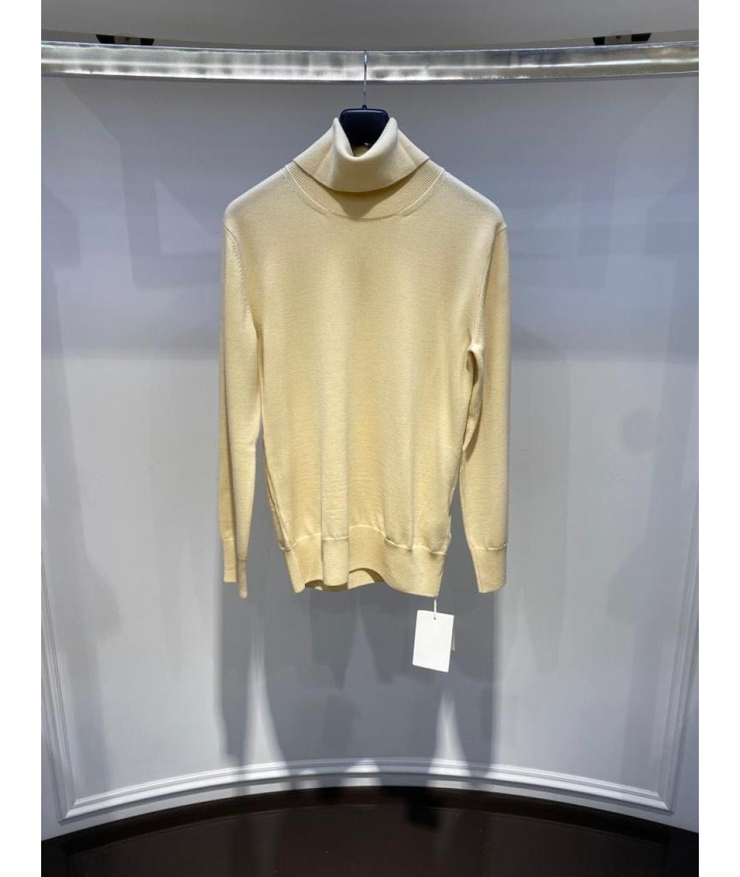 JIL SANDER Бежевая водолазка, фото 3