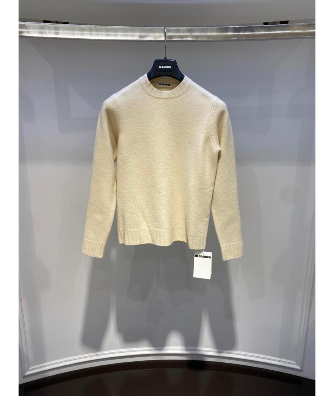 JIL SANDER Бежевый джемпер / свитер, фото 2