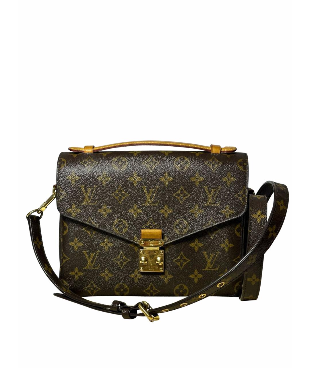 LOUIS VUITTON Коричневая сумка через плечо, фото 1
