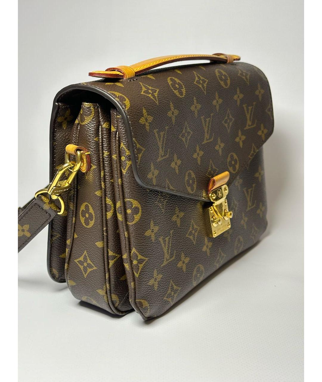 LOUIS VUITTON Коричневая сумка через плечо, фото 2