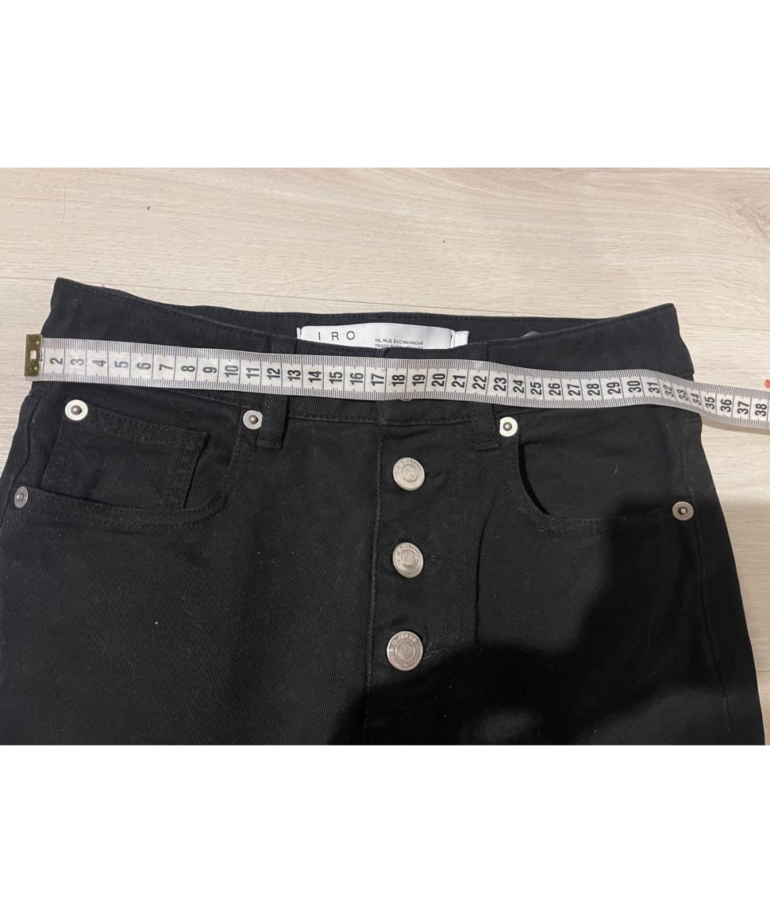 IRO Черные джинсы слим, фото 4