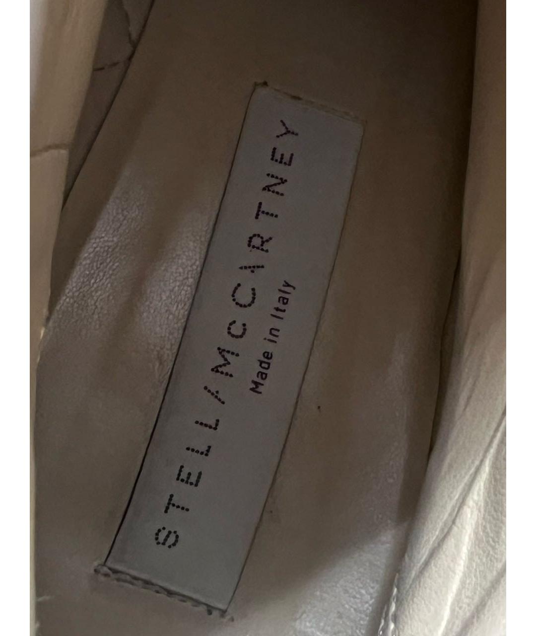 STELLA MCCARTNEY Черные ботильоны из лакированной кожи, фото 4