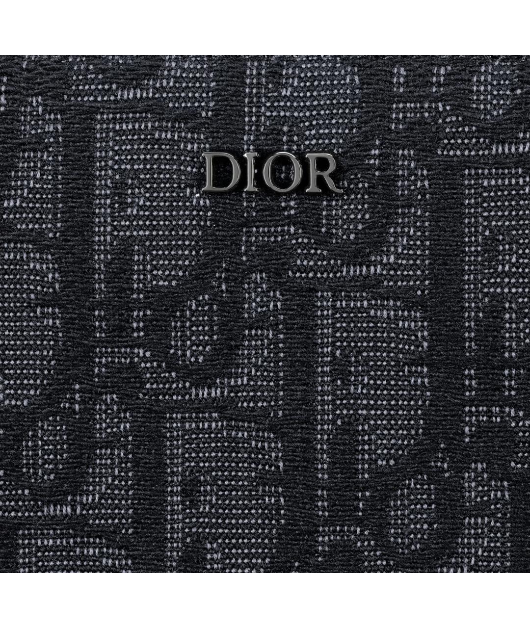 CHRISTIAN DIOR Черный кошелек, фото 4