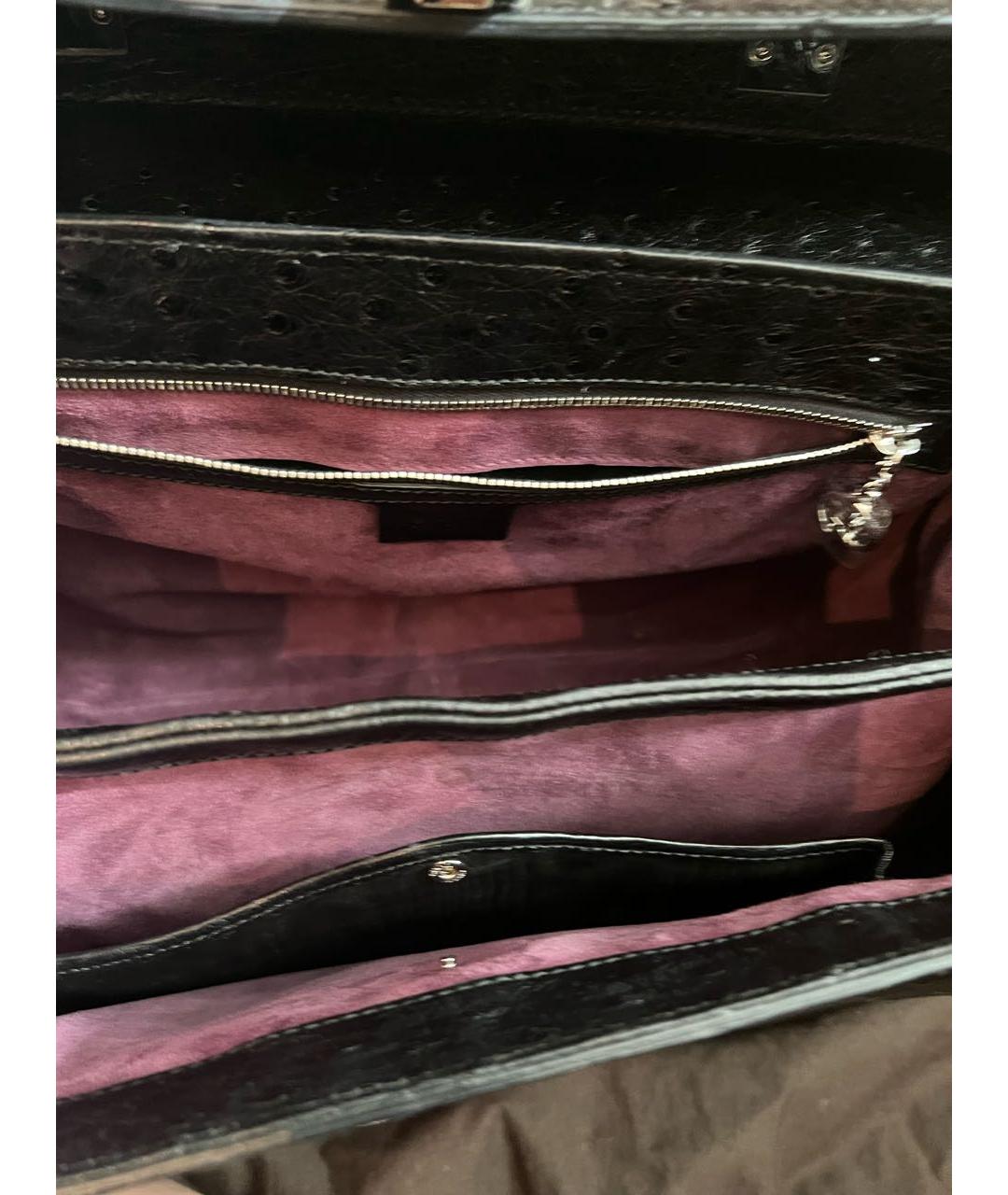 GUCCI Черная сумка с короткими ручками, фото 5
