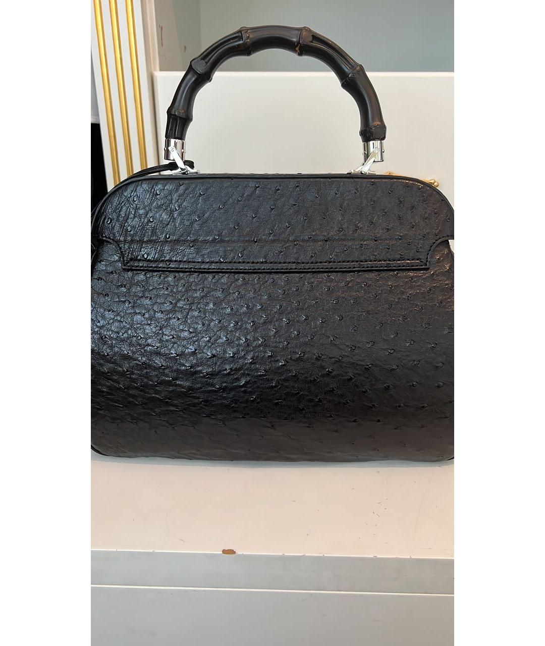 GUCCI Черная сумка с короткими ручками, фото 4