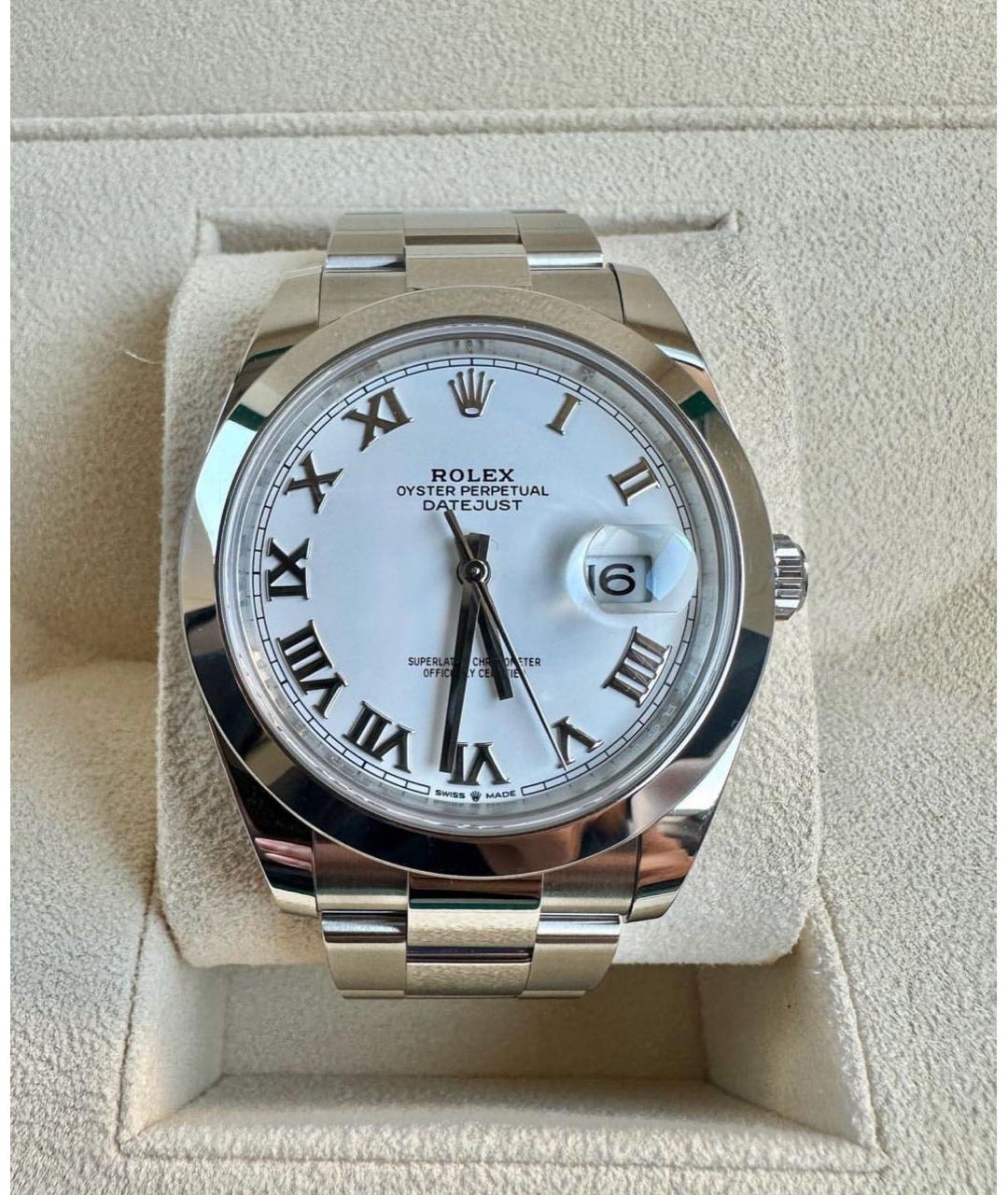 ROLEX Белые часы, фото 2