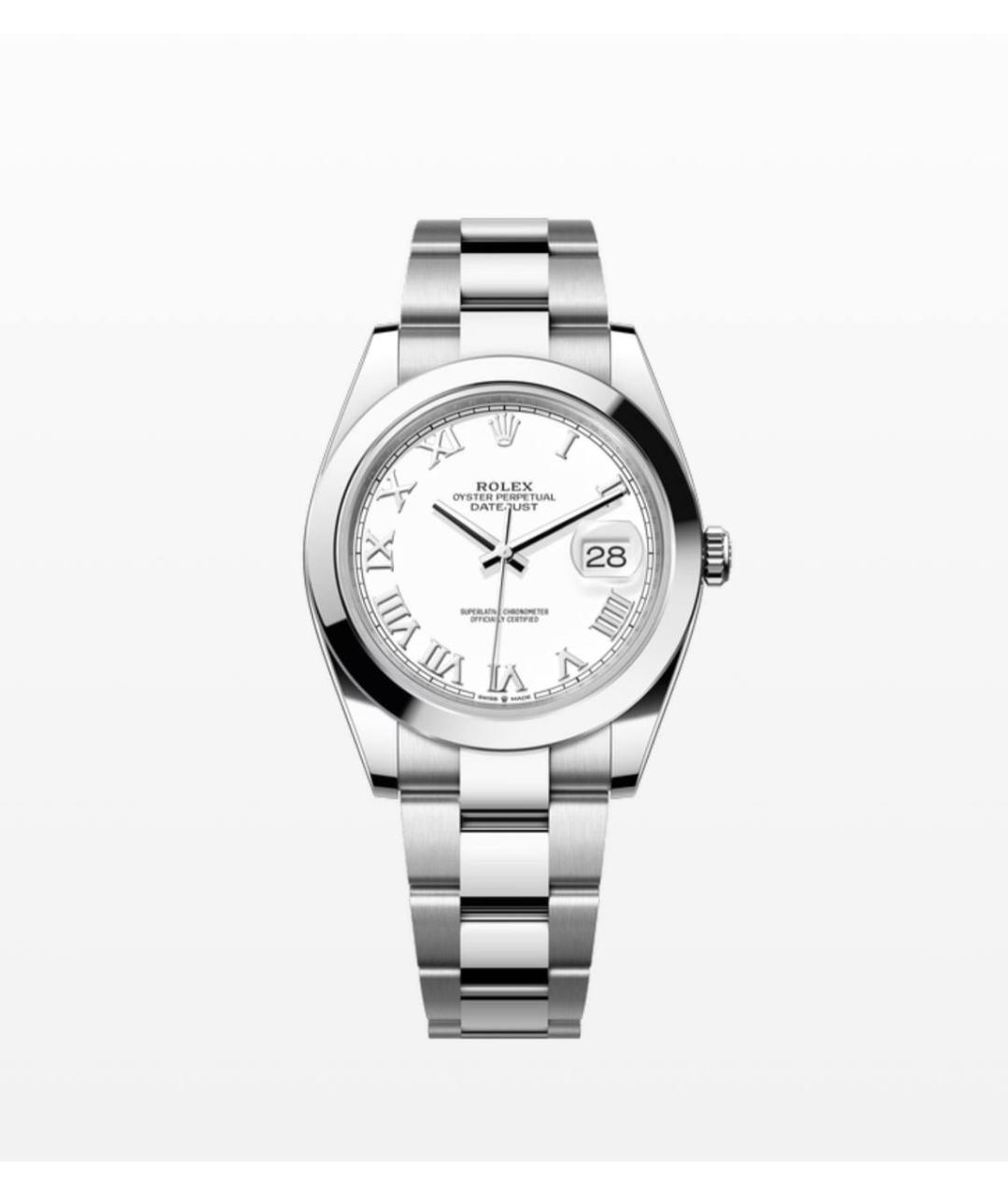 ROLEX Белые часы, фото 1