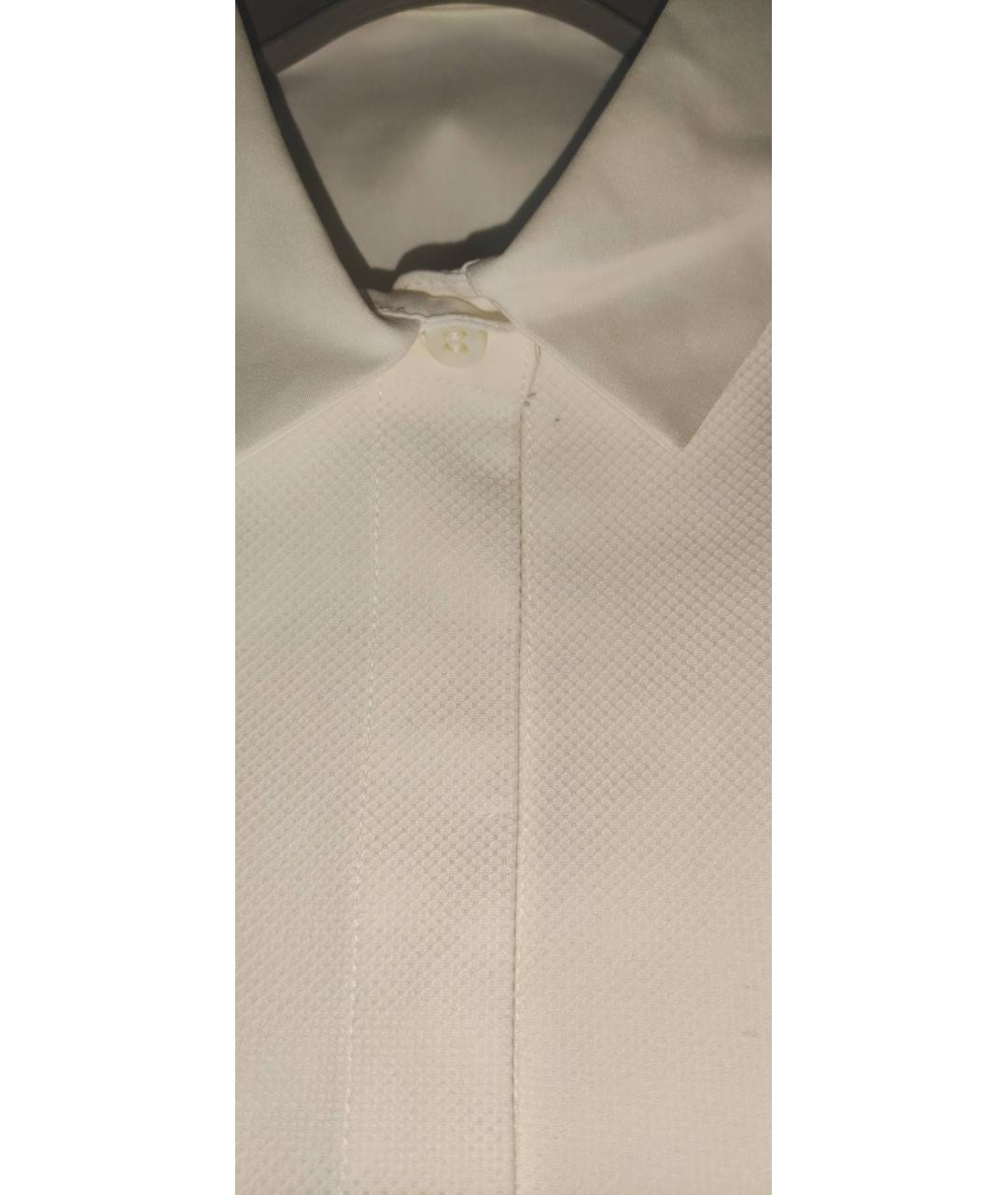 BRUNELLO CUCINELLI Белая хлопковая блузы, фото 4