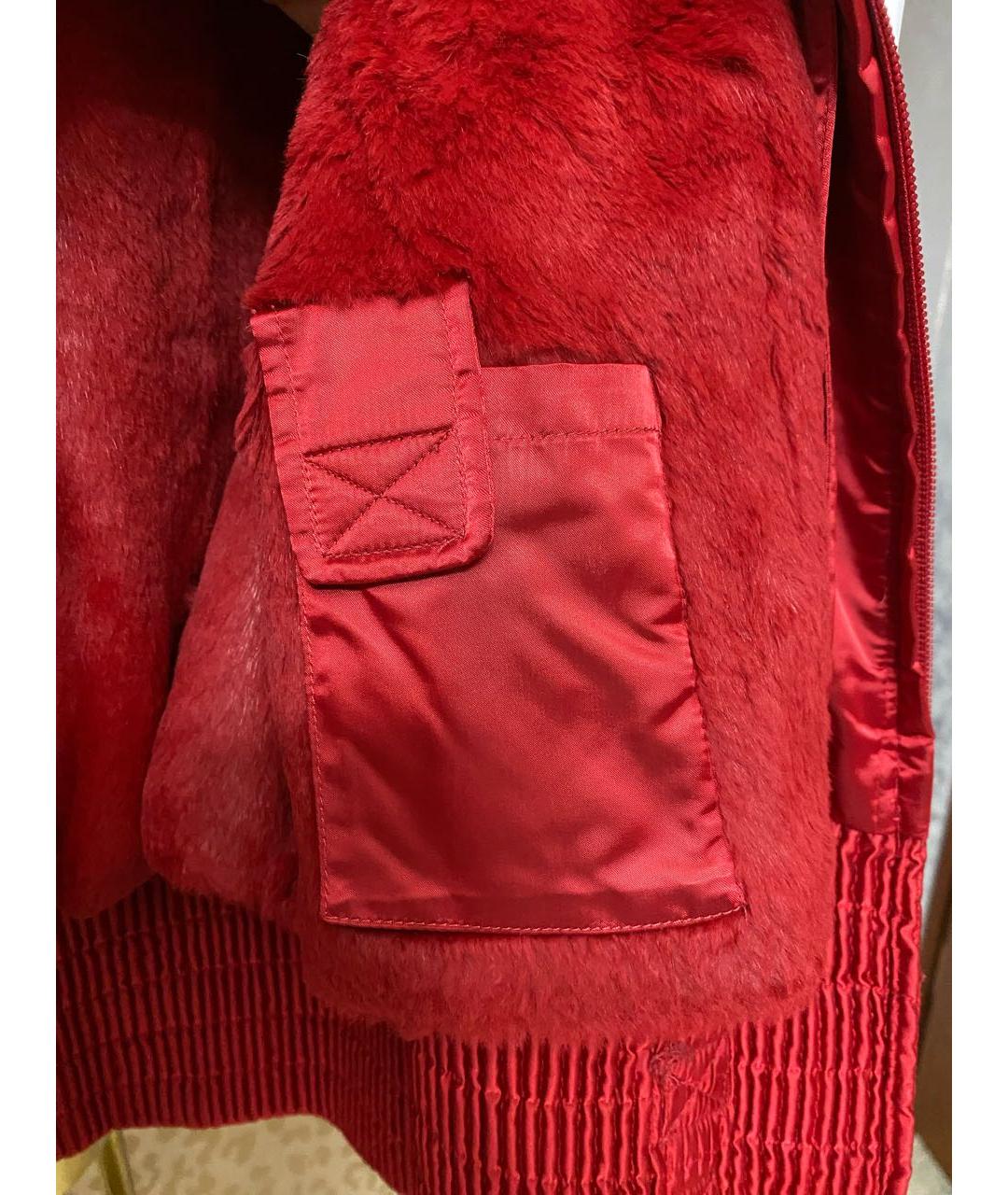 DIEGO Красная синтетическая куртка, фото 5