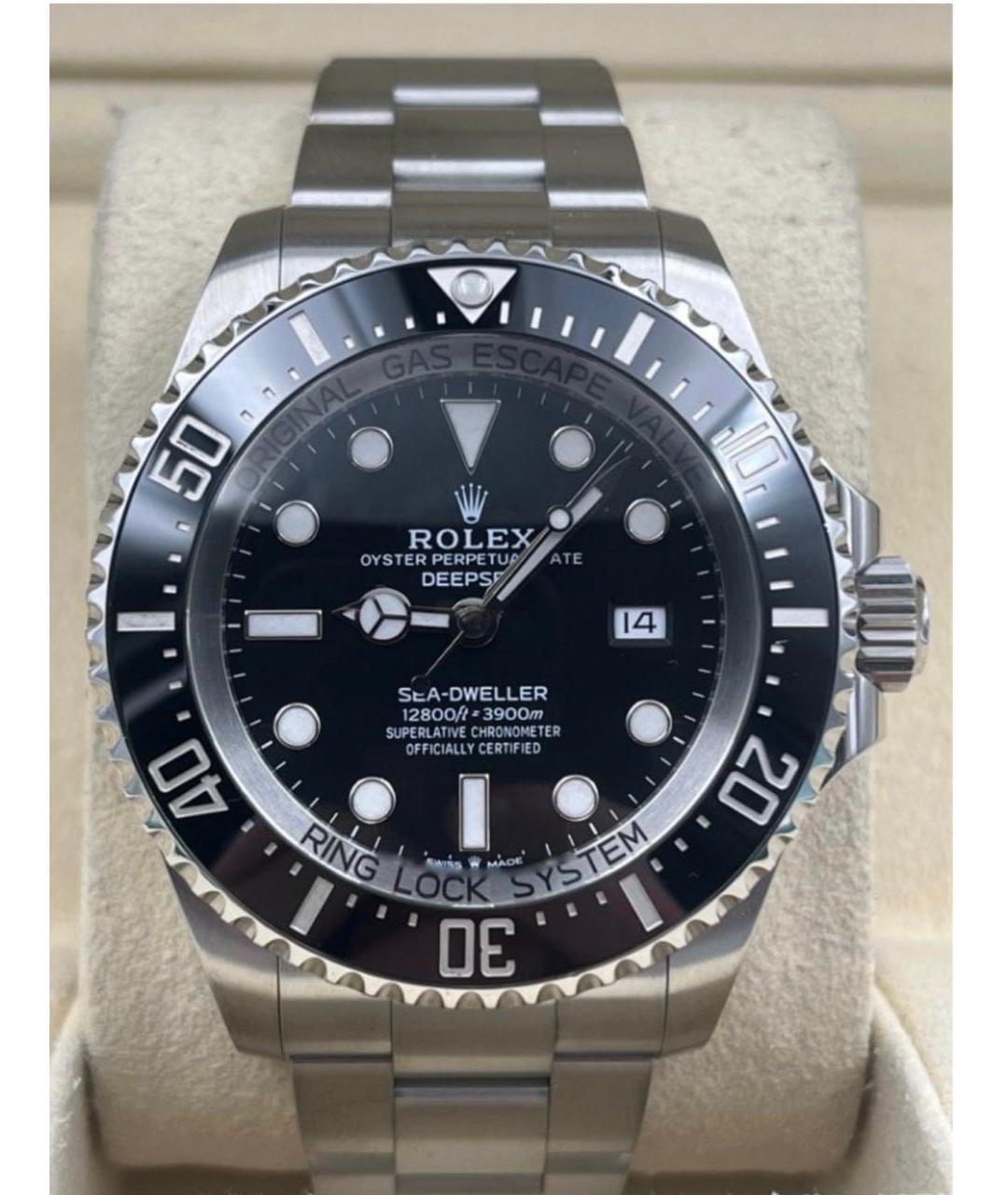 ROLEX Черные часы, фото 2