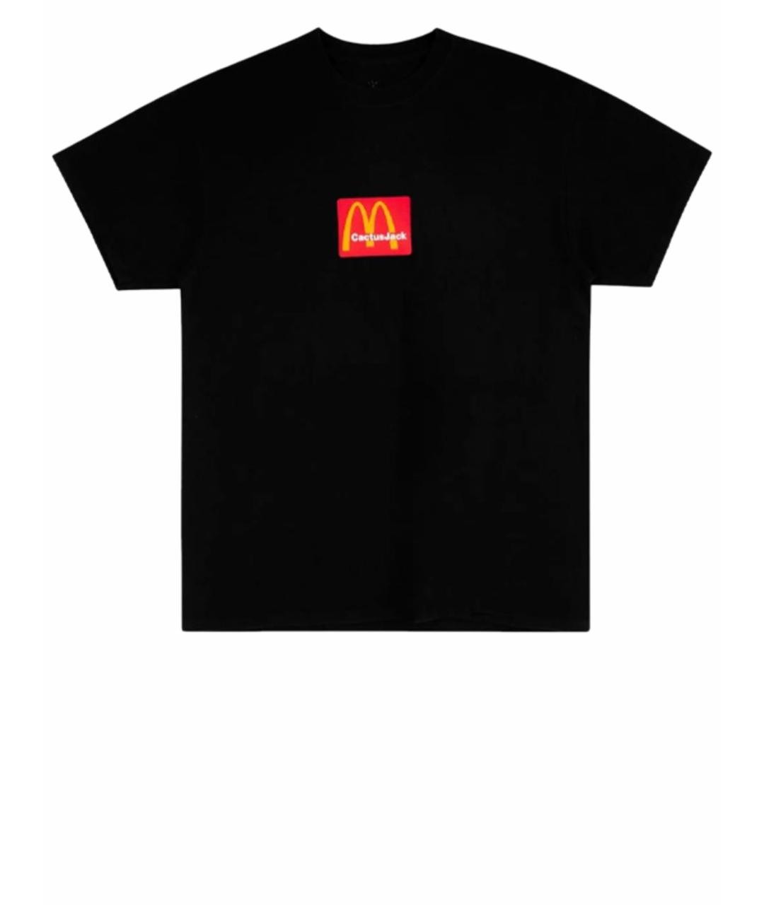 TRAVIS SCOTT Черная хлопковая футболка, фото 1