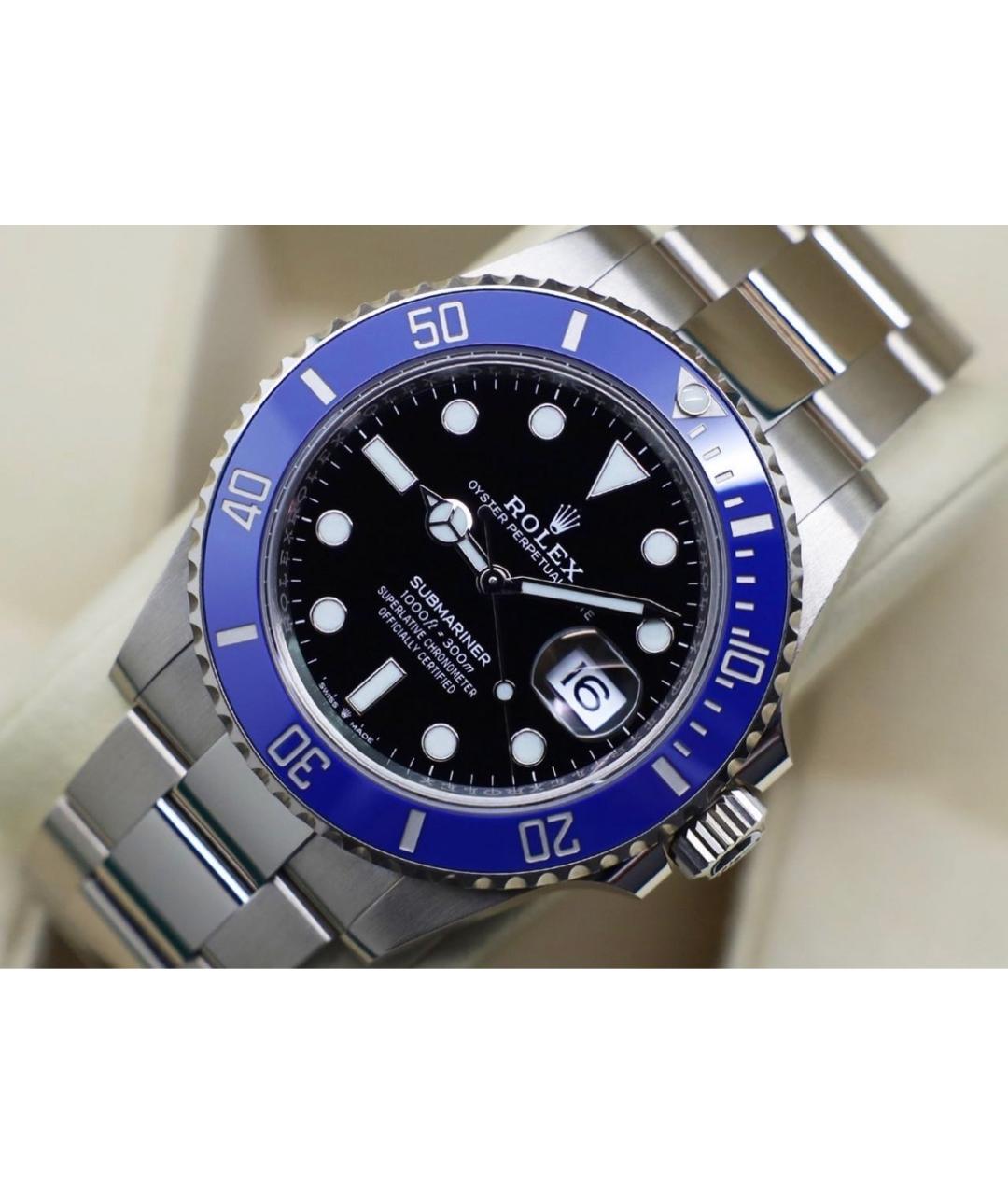ROLEX Черные часы, фото 2