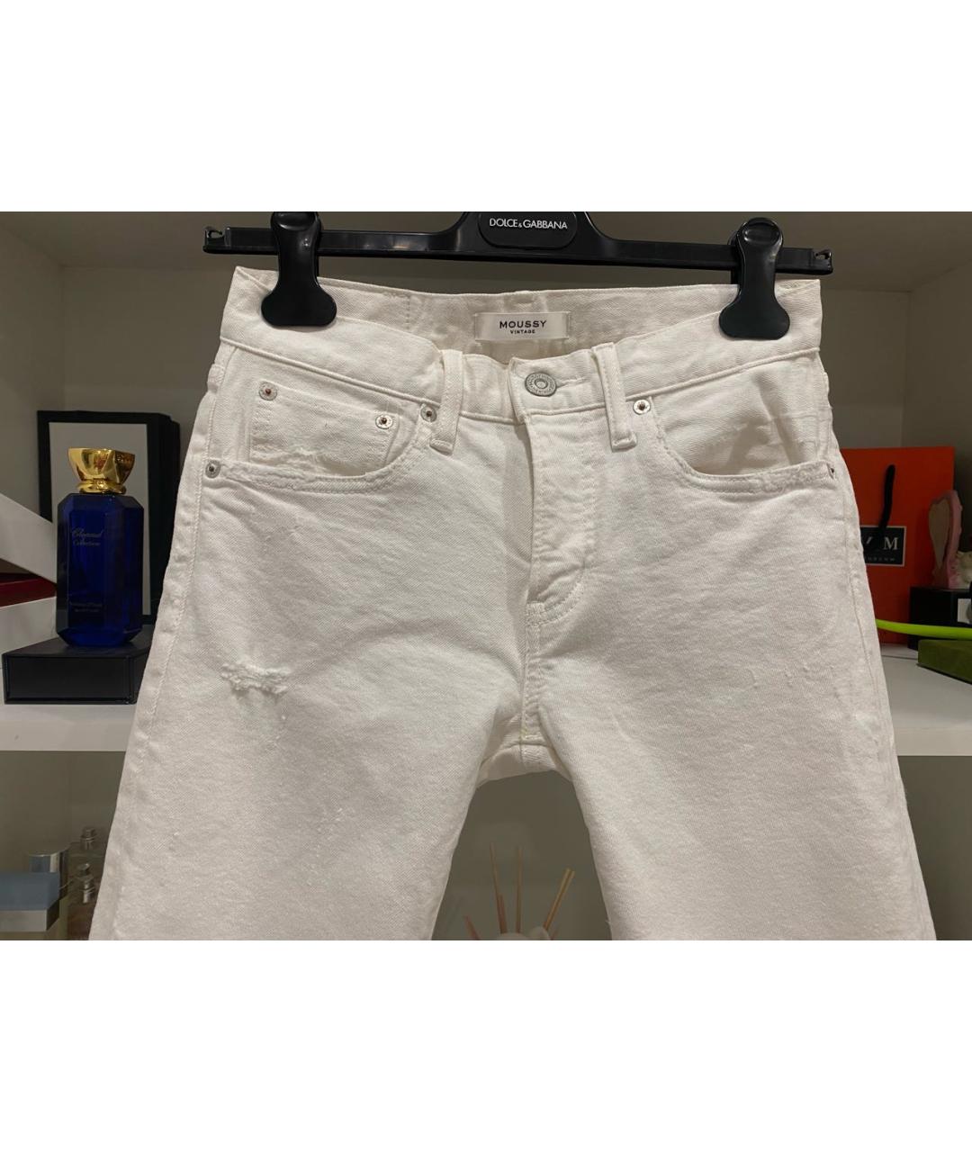 MOUSSY Белые джинсы слим, фото 7