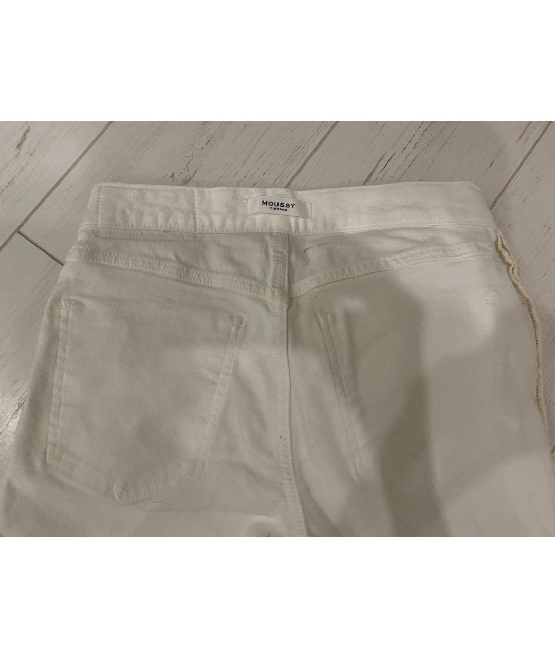 MOUSSY Белые джинсы слим, фото 3