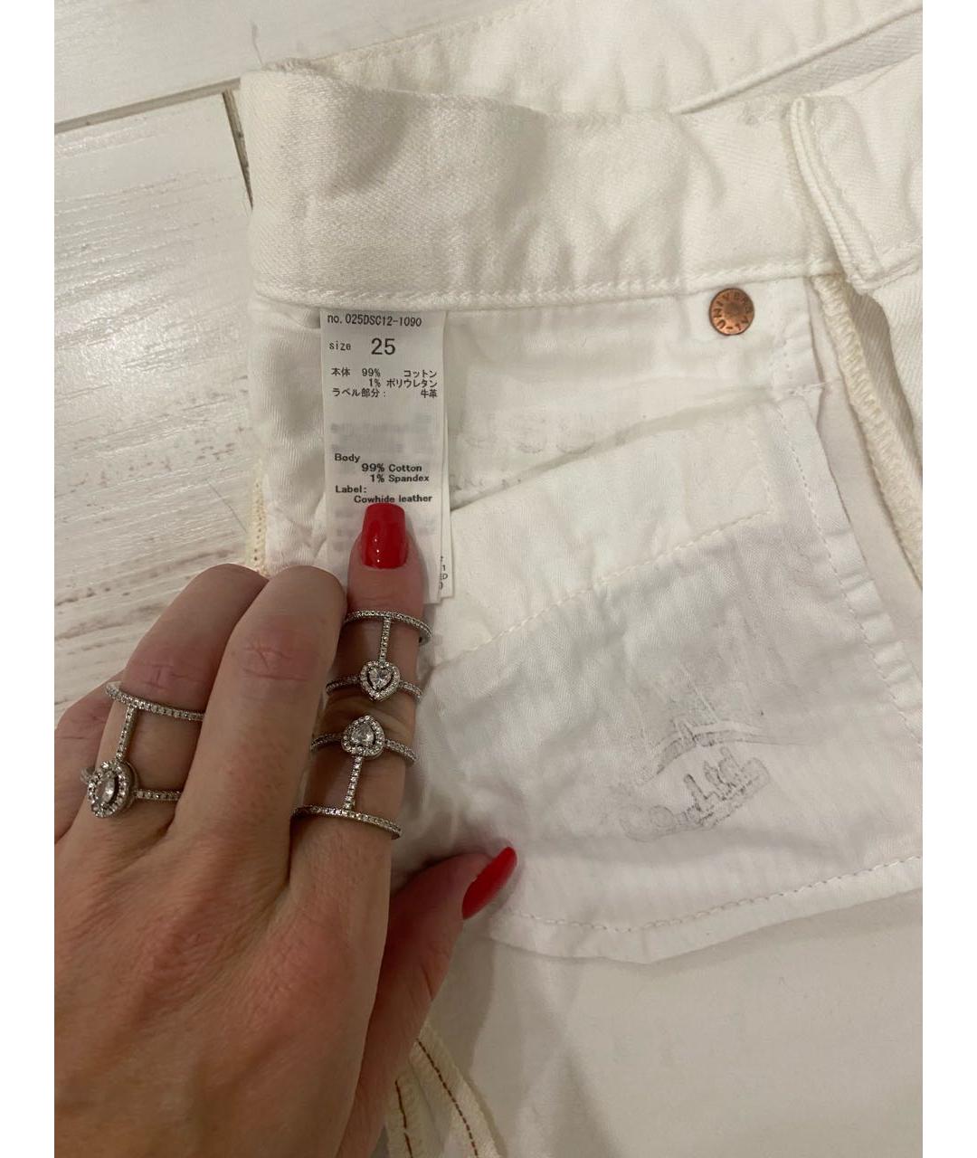 MOUSSY Белые джинсы слим, фото 8