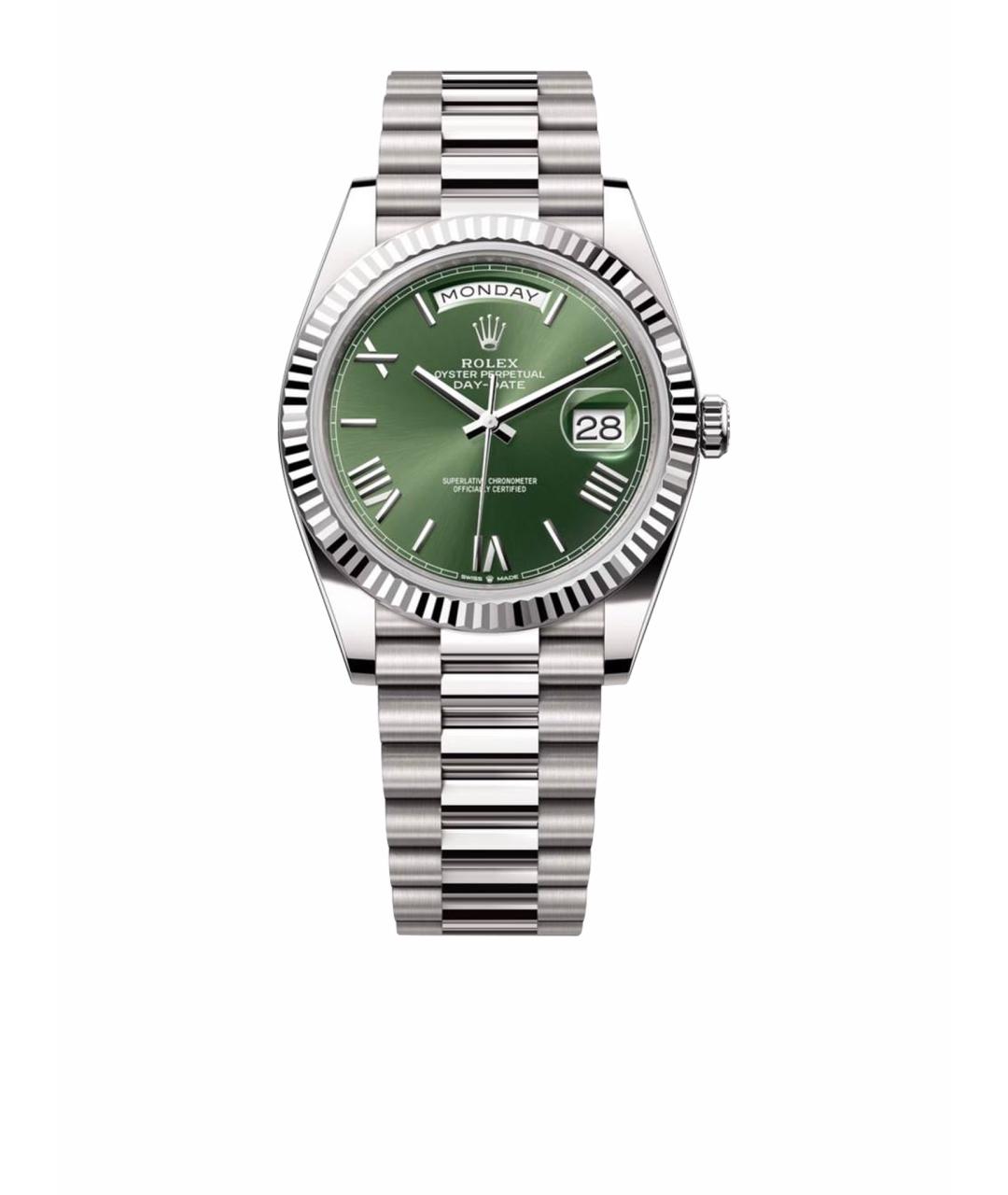 ROLEX Зеленые часы, фото 1
