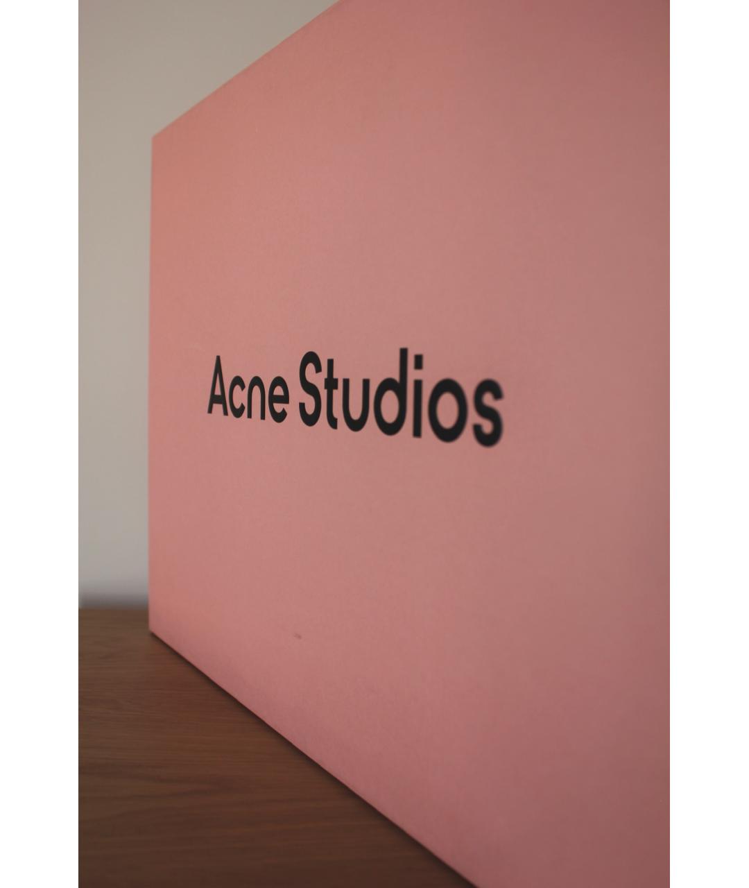 ACNE STUDIOS Черные ботинки, фото 6