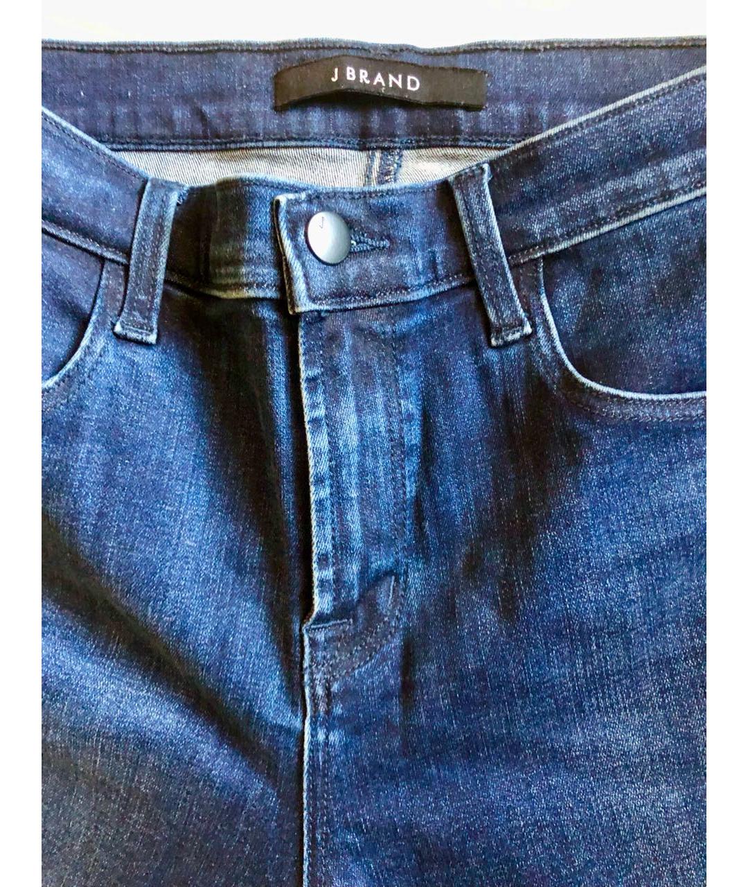 JBRAND Синие хлопко-лиоцелловые джинсы слим, фото 6