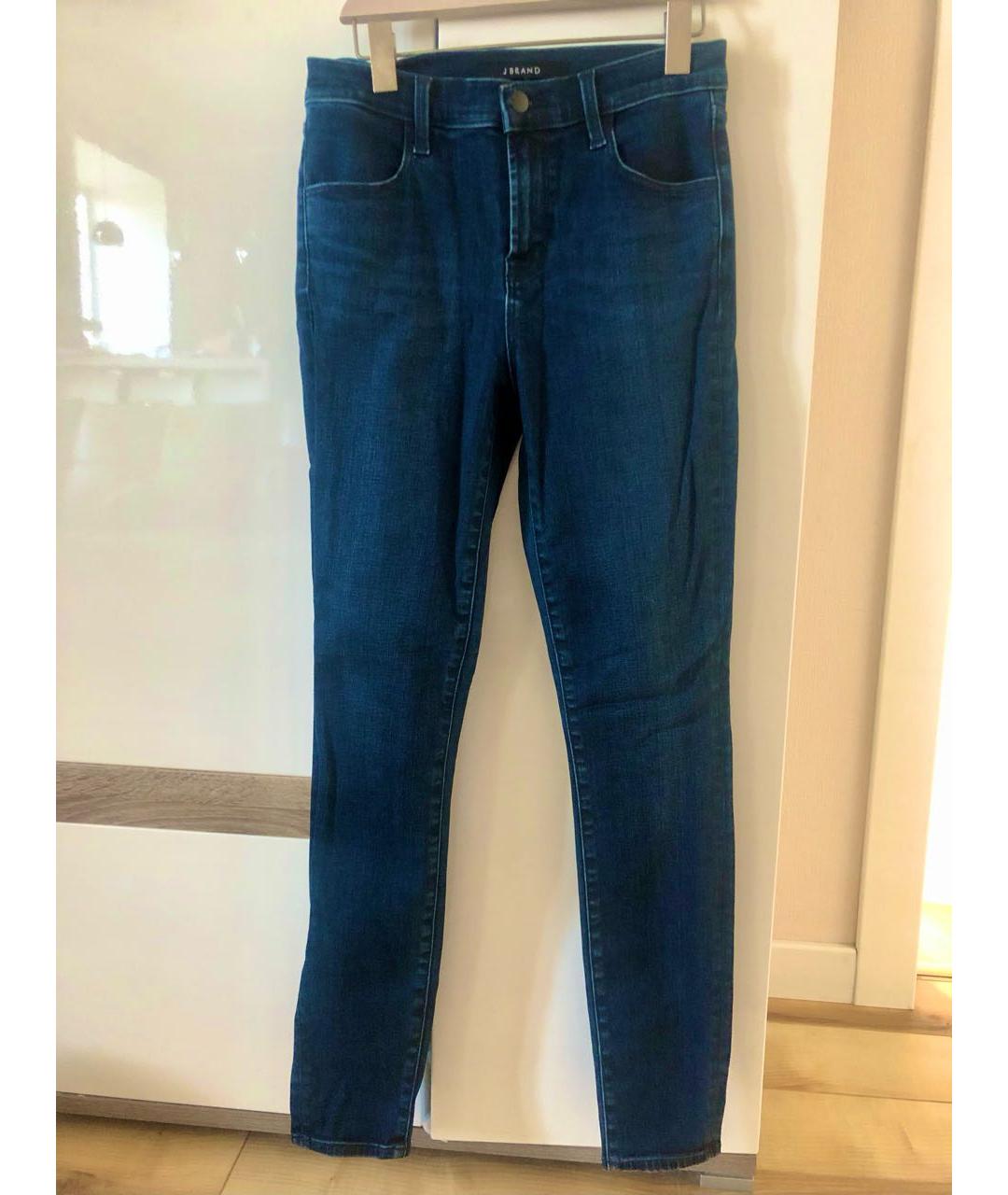 JBRAND Синие хлопко-лиоцелловые джинсы слим, фото 7