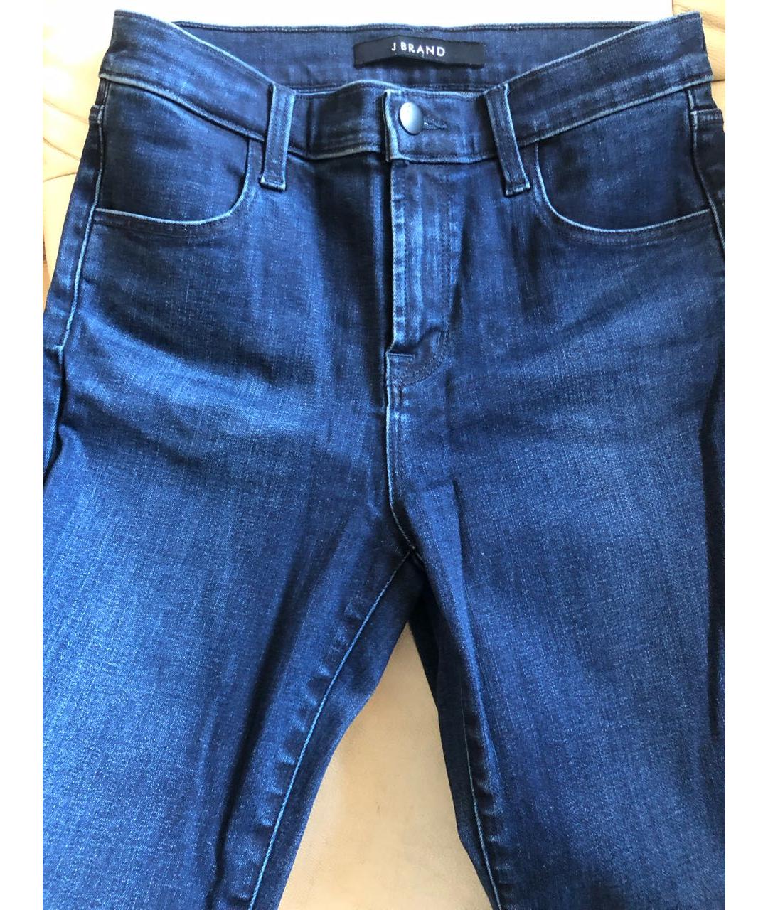 JBRAND Синие хлопко-лиоцелловые джинсы слим, фото 3