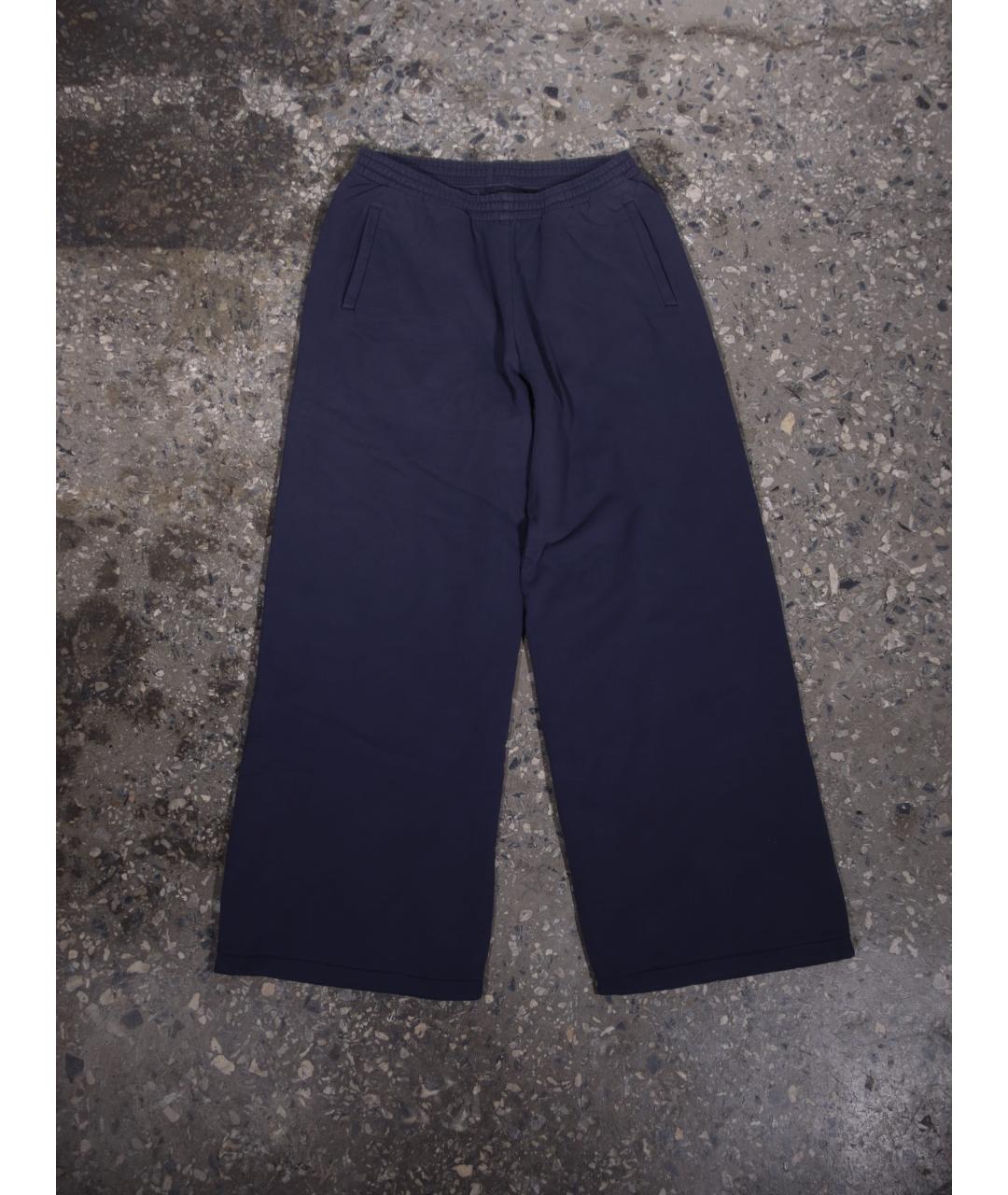 YEEZY Темно-синие хлопковые повседневные брюки, фото 2