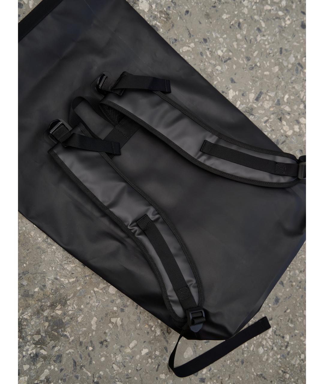 YEEZY Черный синтетический рюкзак, фото 4