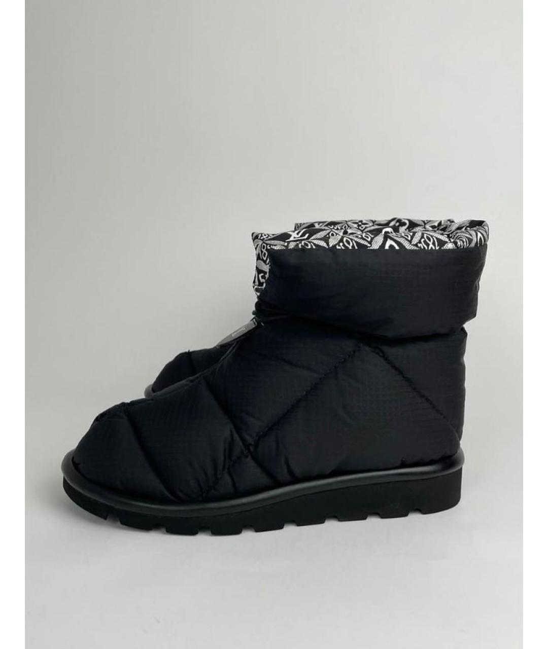 LOUIS VUITTON Черные ботинки, фото 4