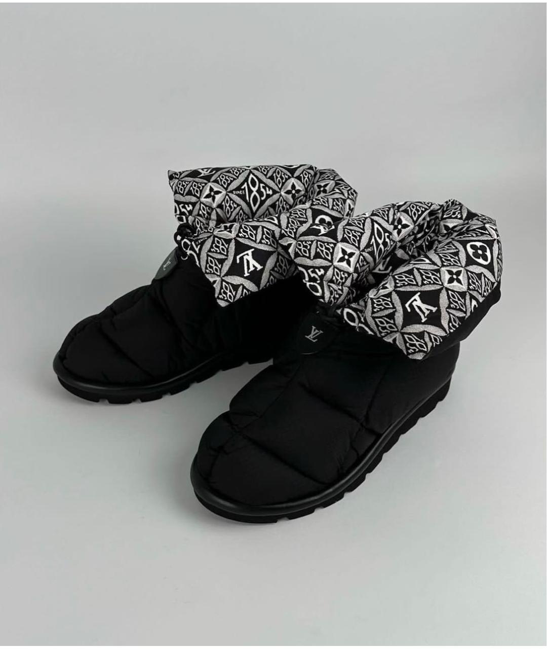 LOUIS VUITTON Черные ботинки, фото 3