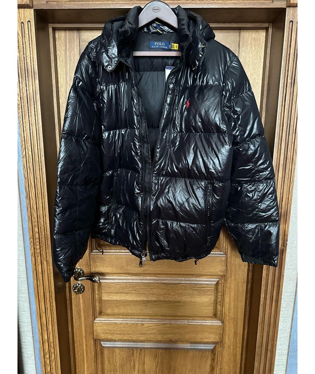 POLO RALPH LAUREN Черный пуховик, фото 7