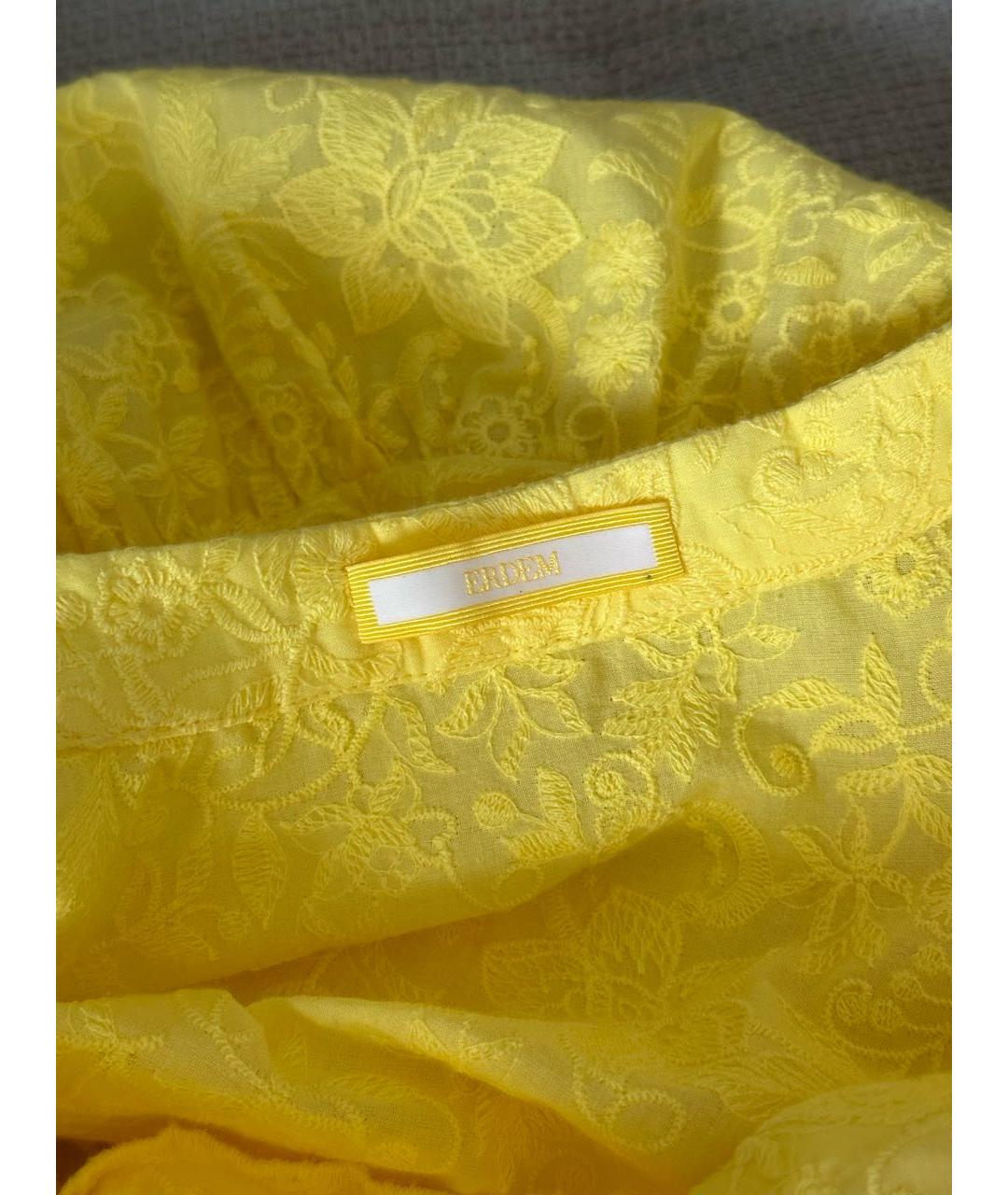 EDEM Желтое повседневное платье, фото 3
