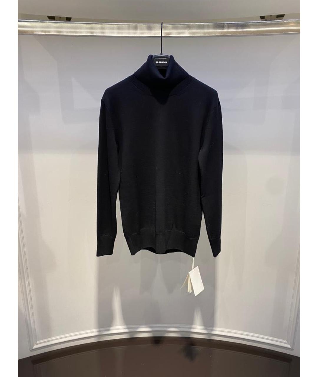 JIL SANDER Черная водолазка, фото 2