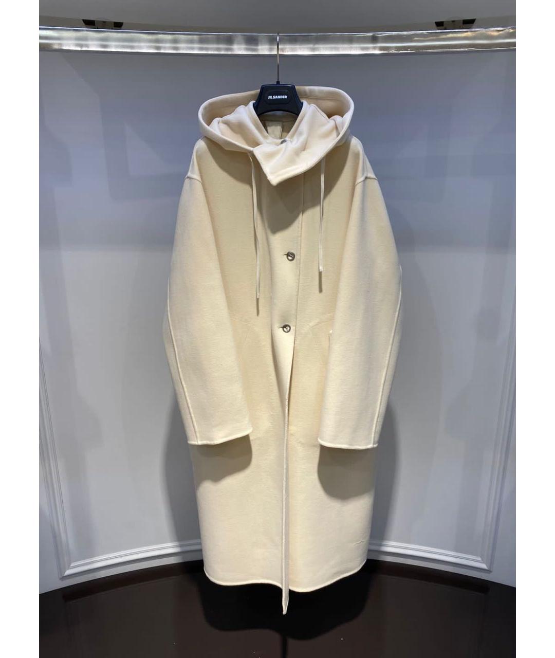 JIL SANDER Бежевое пальто, фото 3