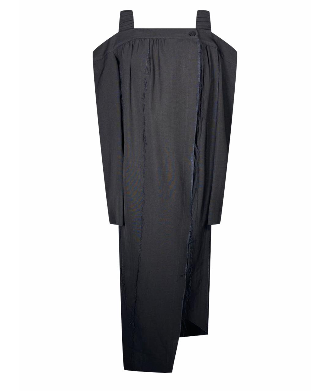 CELINE PRE-OWNED Черное хлопковое платье, фото 1