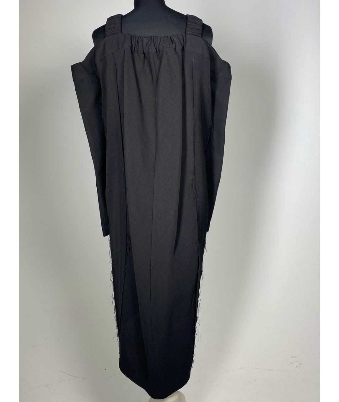 CELINE Черное хлопковое платье, фото 2