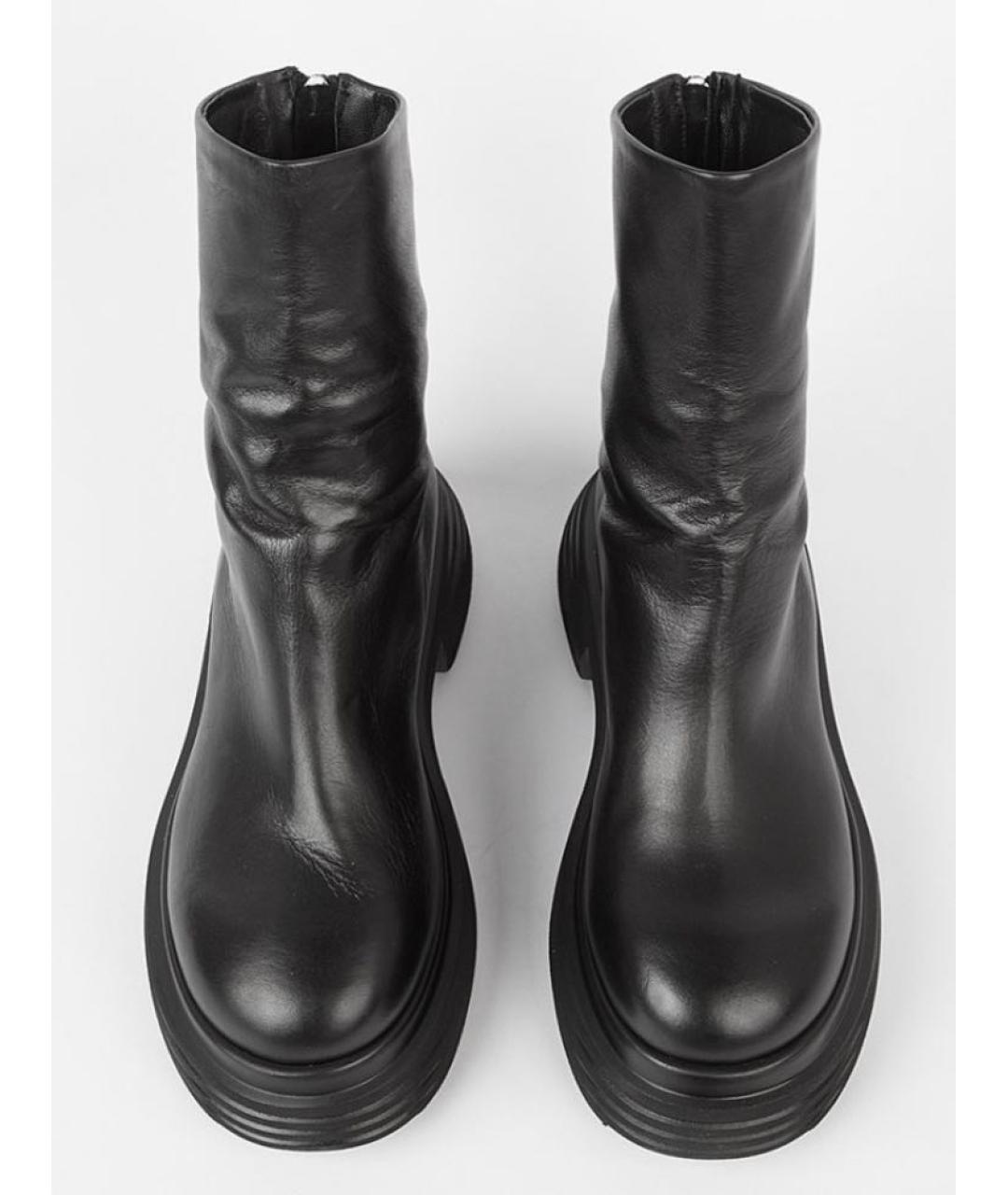 ELENA LACHI Черные кожаные ботинки, фото 2