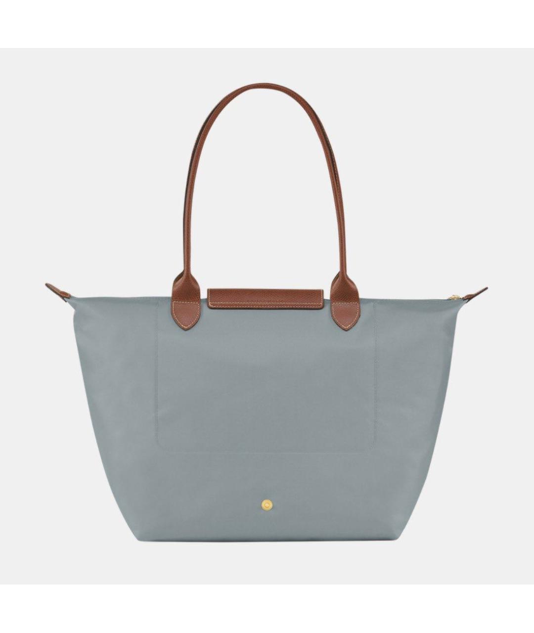 LONGCHAMP Серая сумка тоут, фото 3