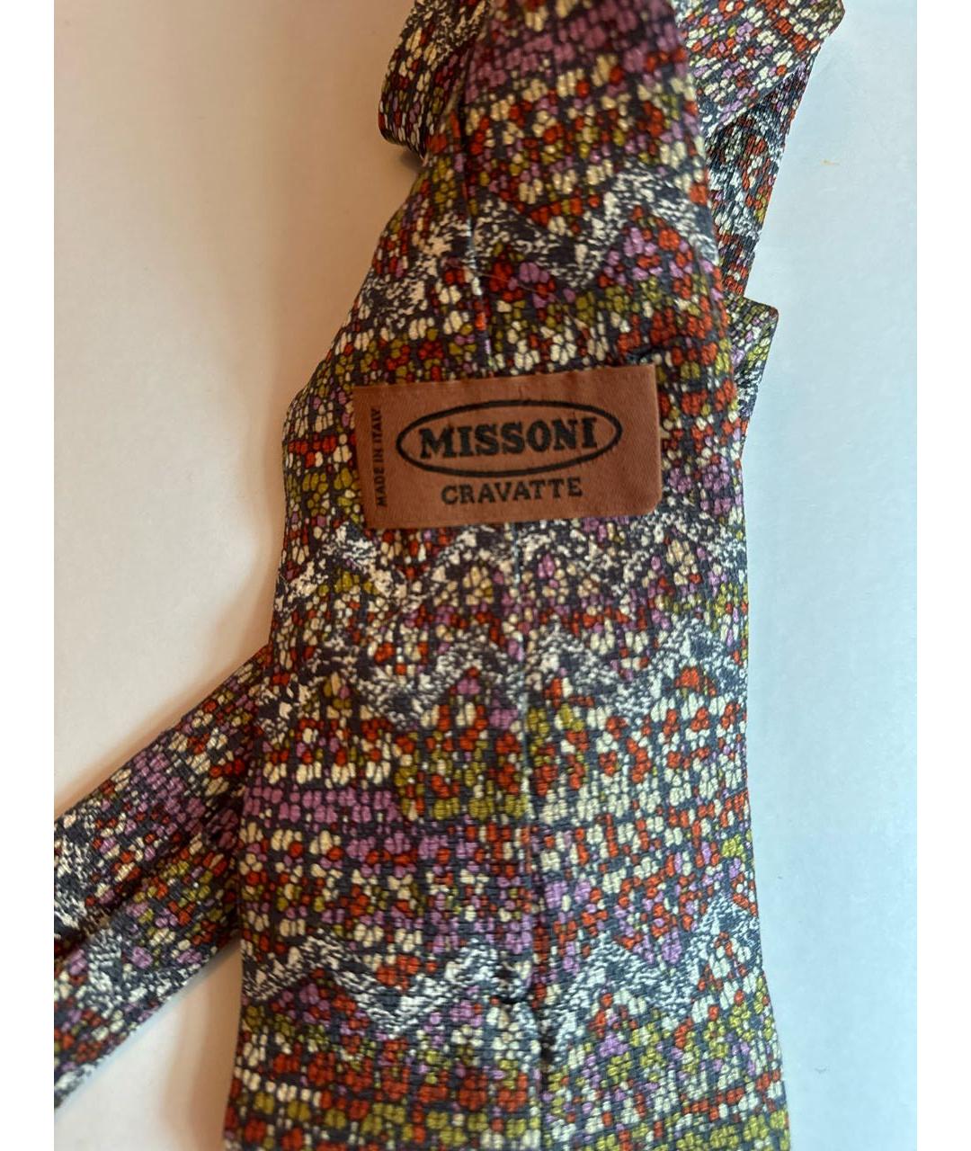 MISSONI Шелковый галстук, фото 3