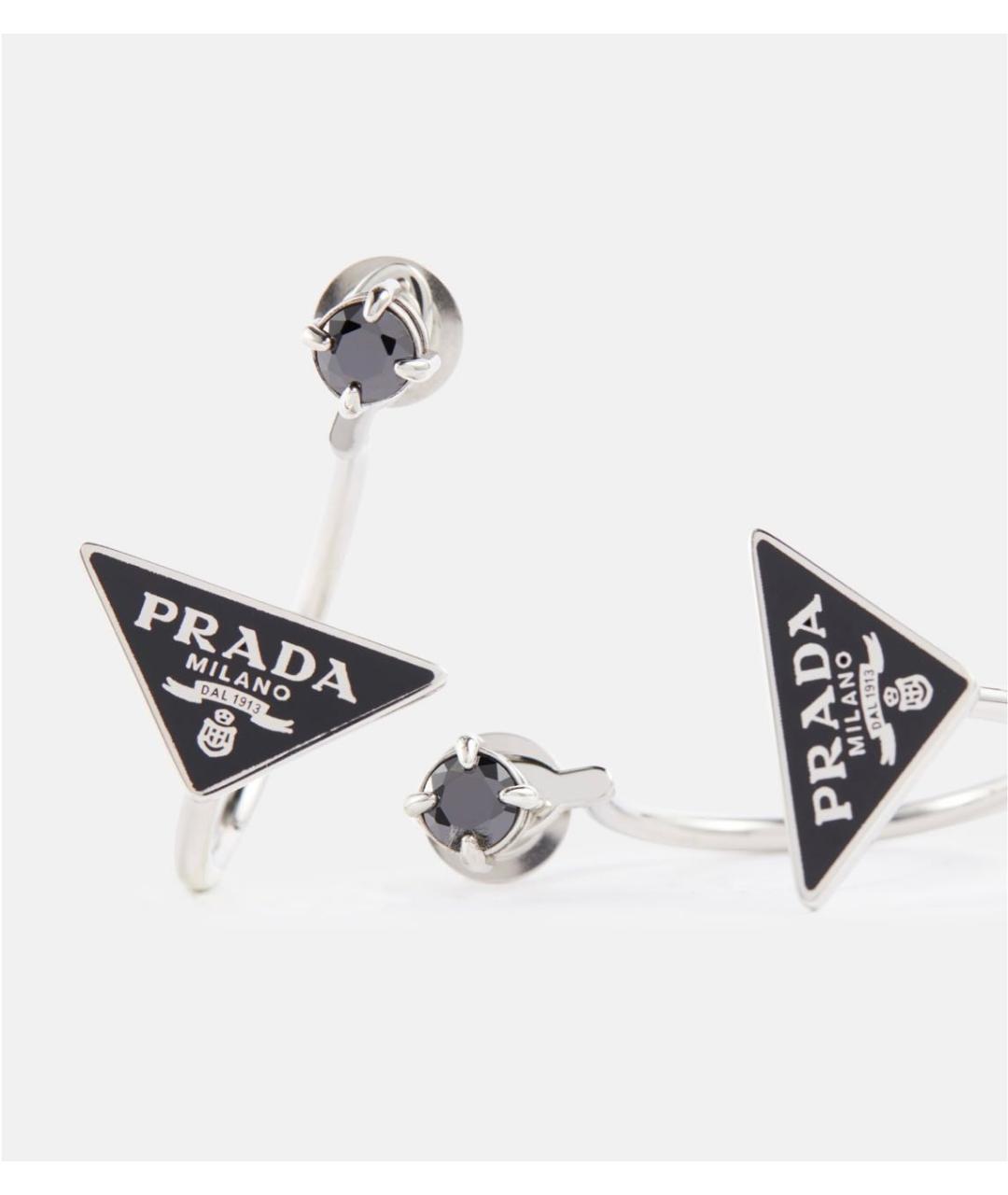 PRADA Серебряные серебряные серьги, фото 3