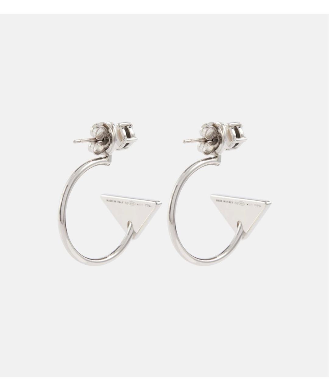 PRADA Серебряные серебряные серьги, фото 4
