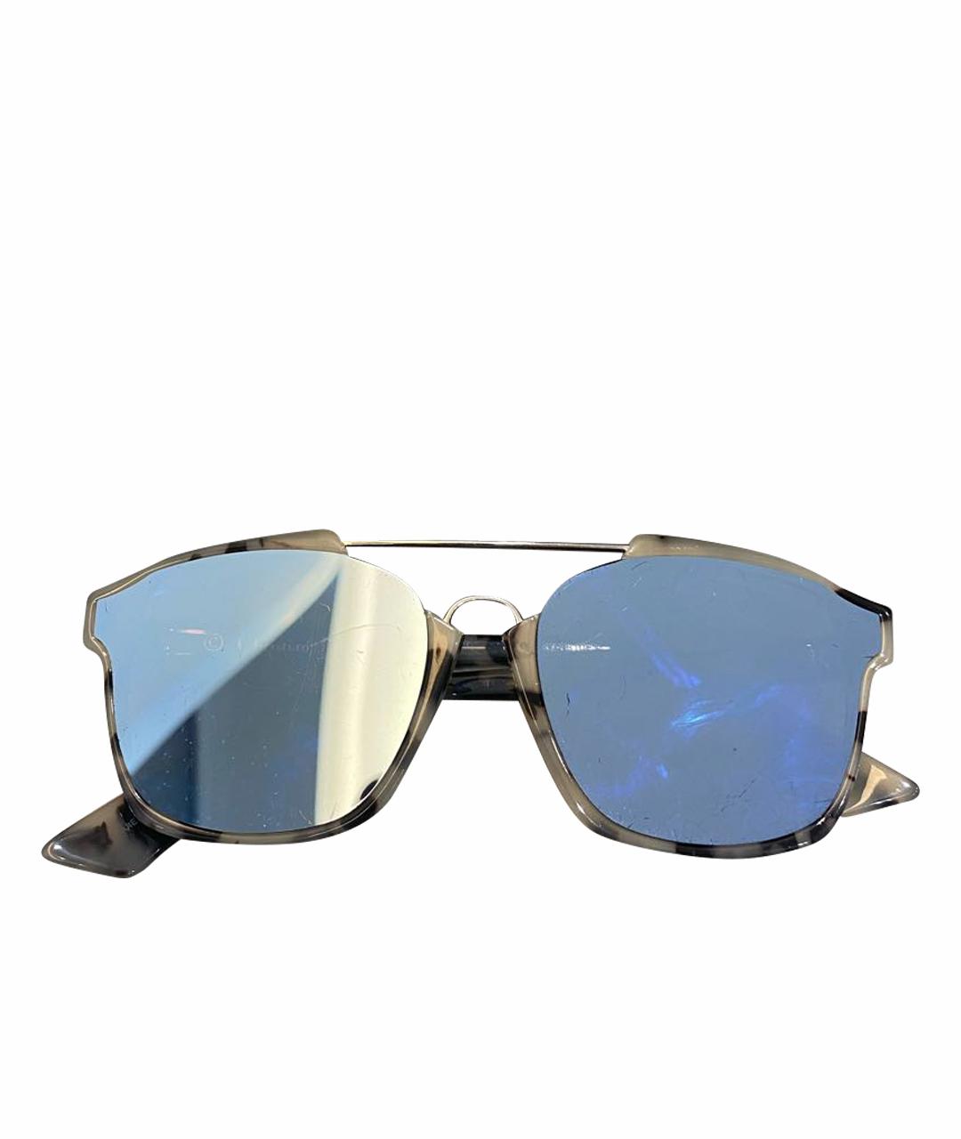 CHRISTIAN DIOR PRE-OWNED Голубые пластиковые солнцезащитные очки, фото 1