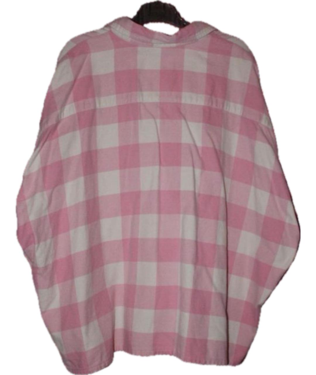 DENIM DUNGAREE Розовая хлопковая рубашка, фото 2